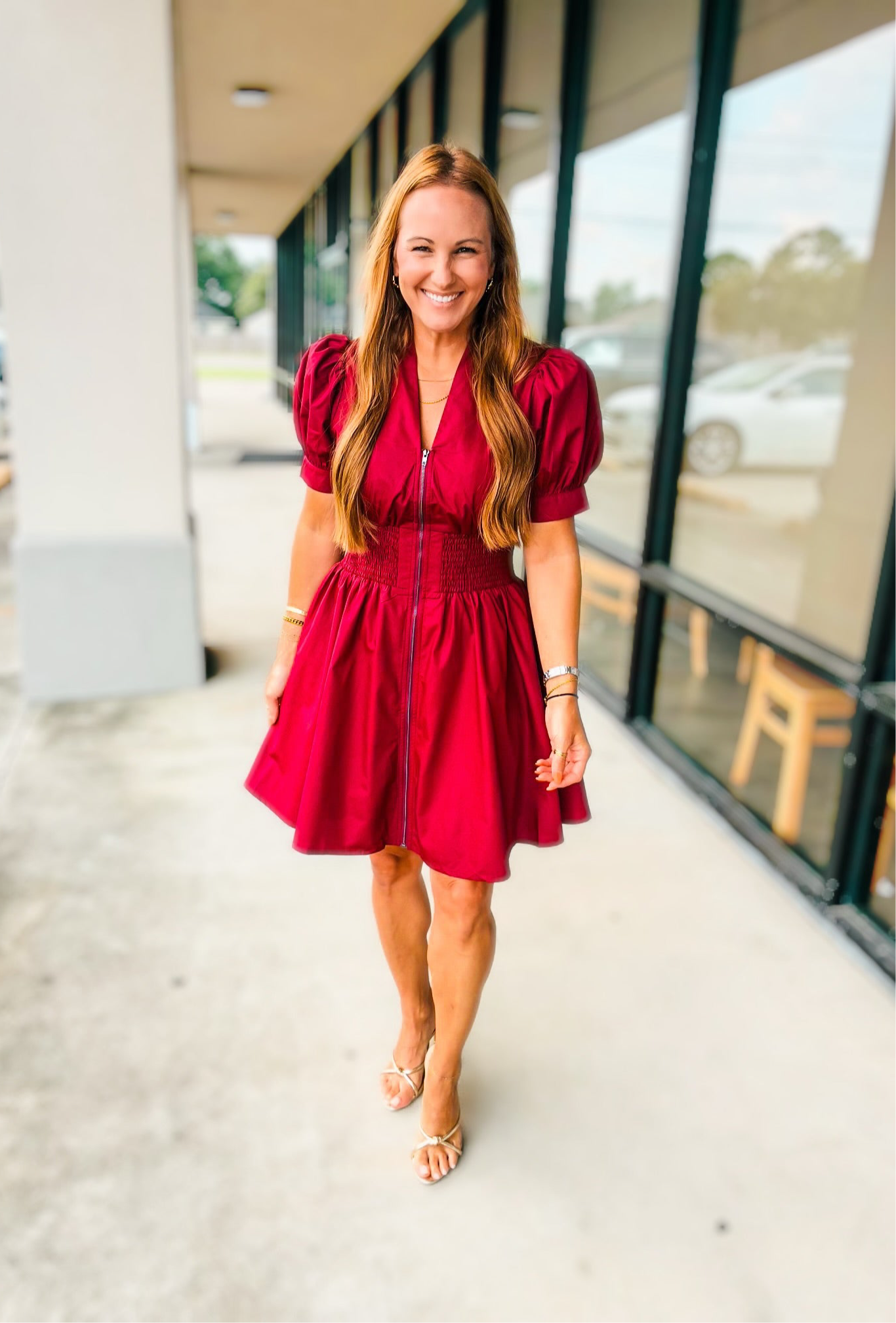 CRIMSON HOUR DRESS