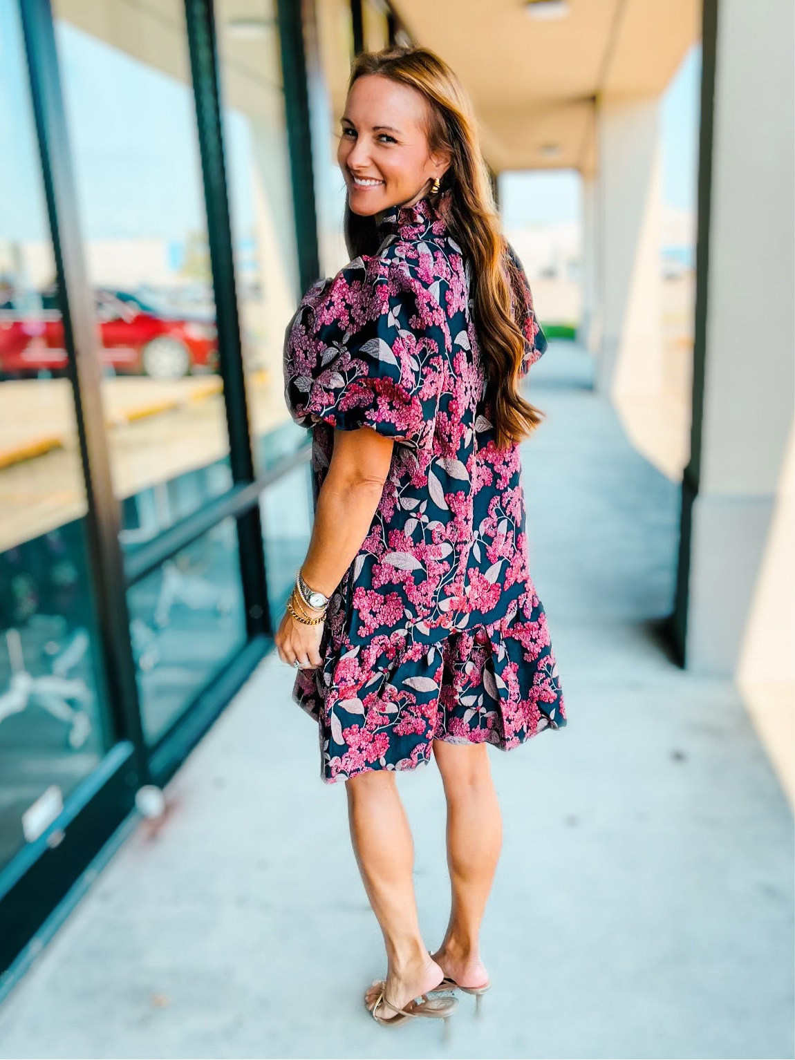 BOLD BLOOMS DRESS