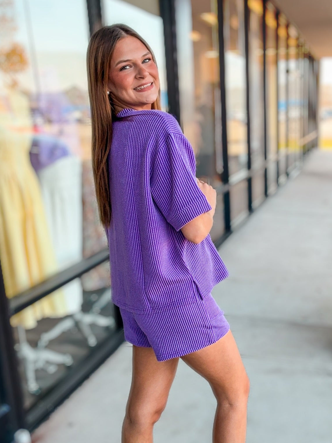 ALL GOING WELL RIBBED SET