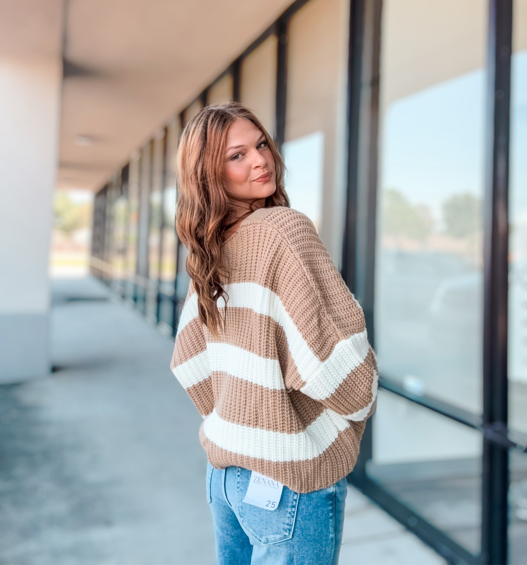 COASTAL STRIPE CARDIGAN