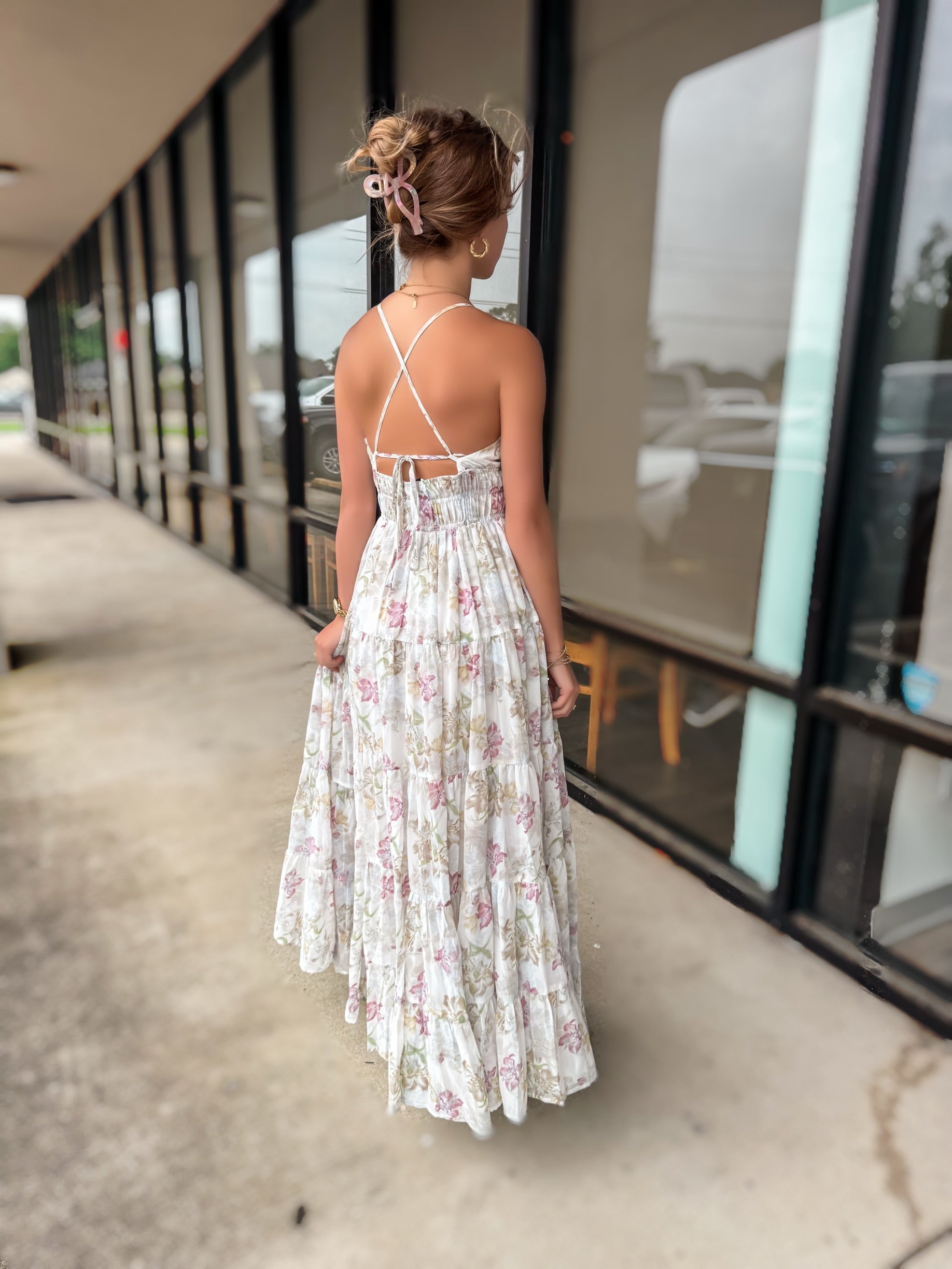 ROMANTIC FLORALS DRESS