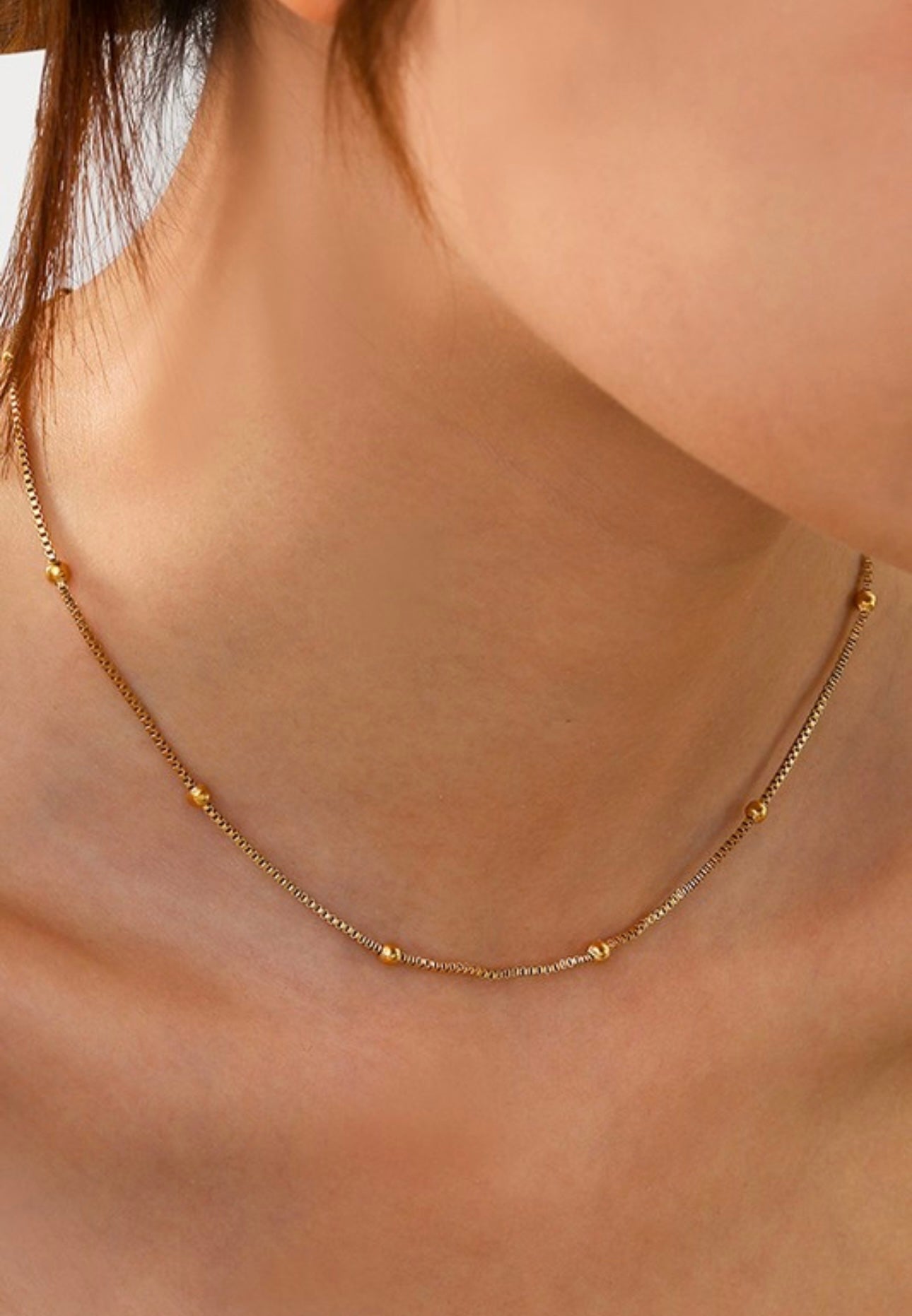 BALL CHAIN NECKLACE