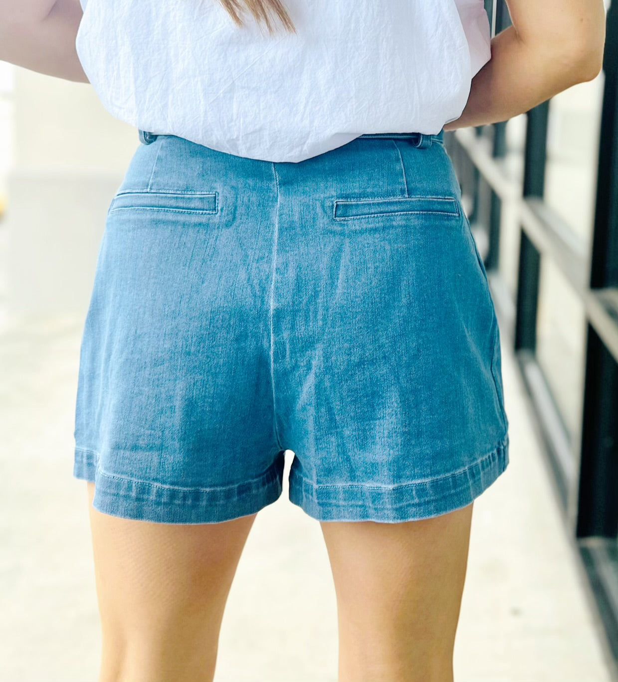 ZOEY DENIM SHORTS 7411