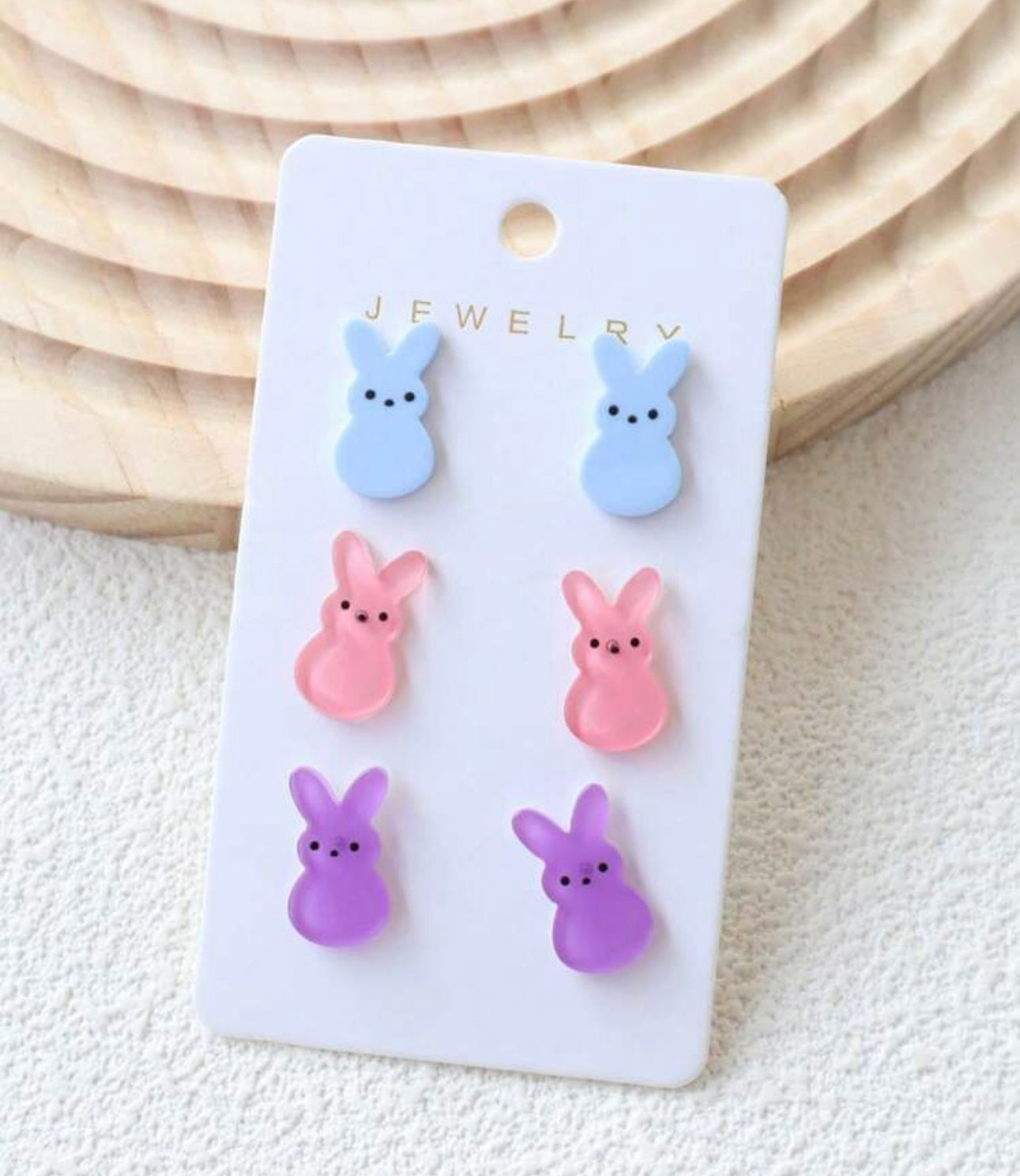 BUNNY STUD EARRINGS