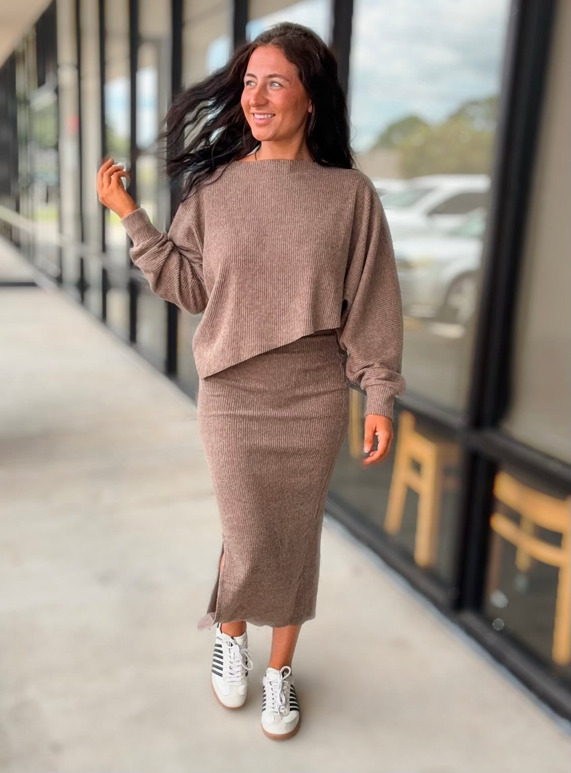 COZY LUXE SKIRT SET