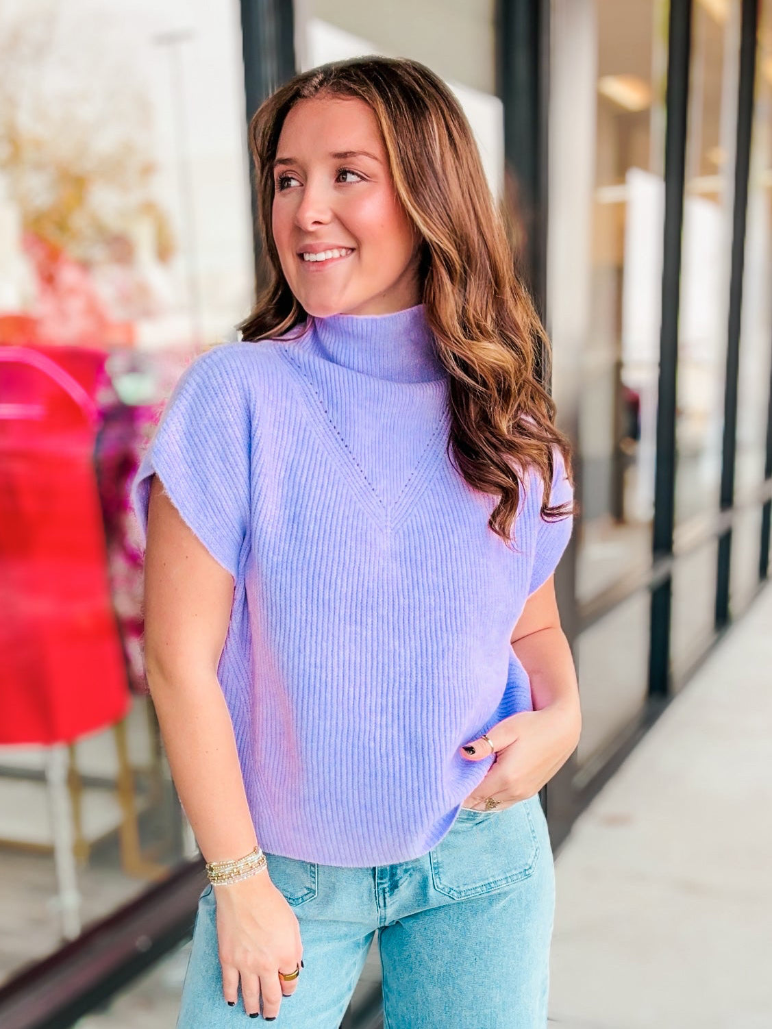 MY SWEET SIDE SWEATER TOP