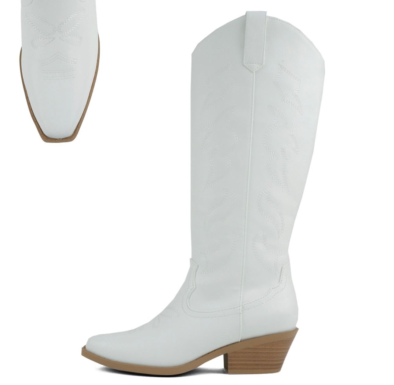 ZAHARA WHITE BOOT