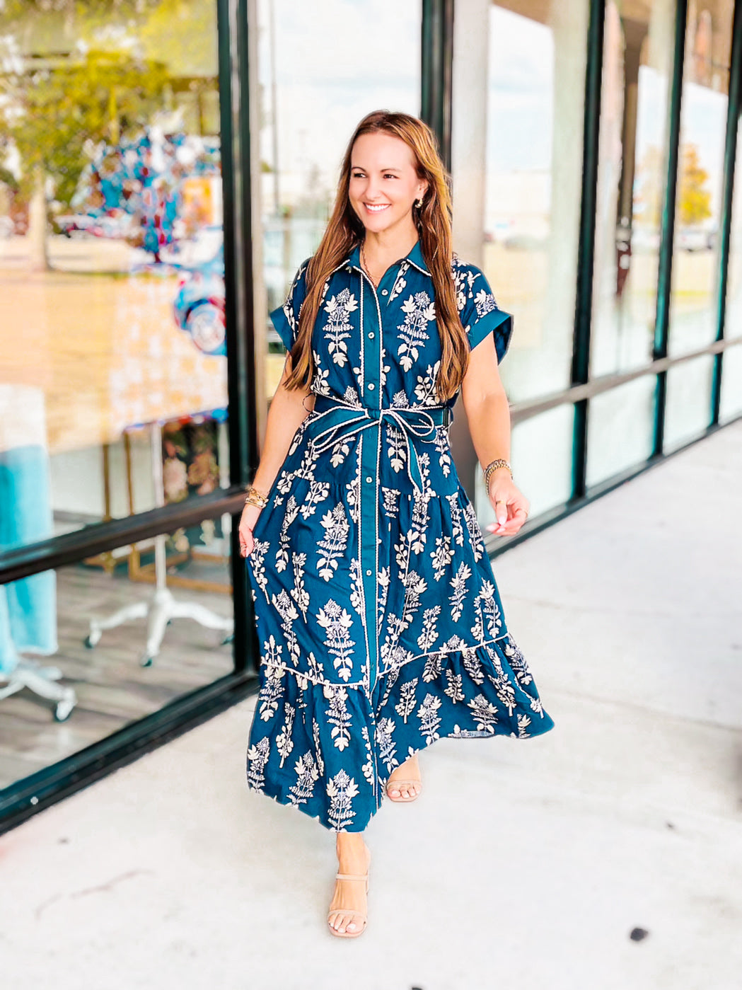 MOONLIT FLORA DRESS