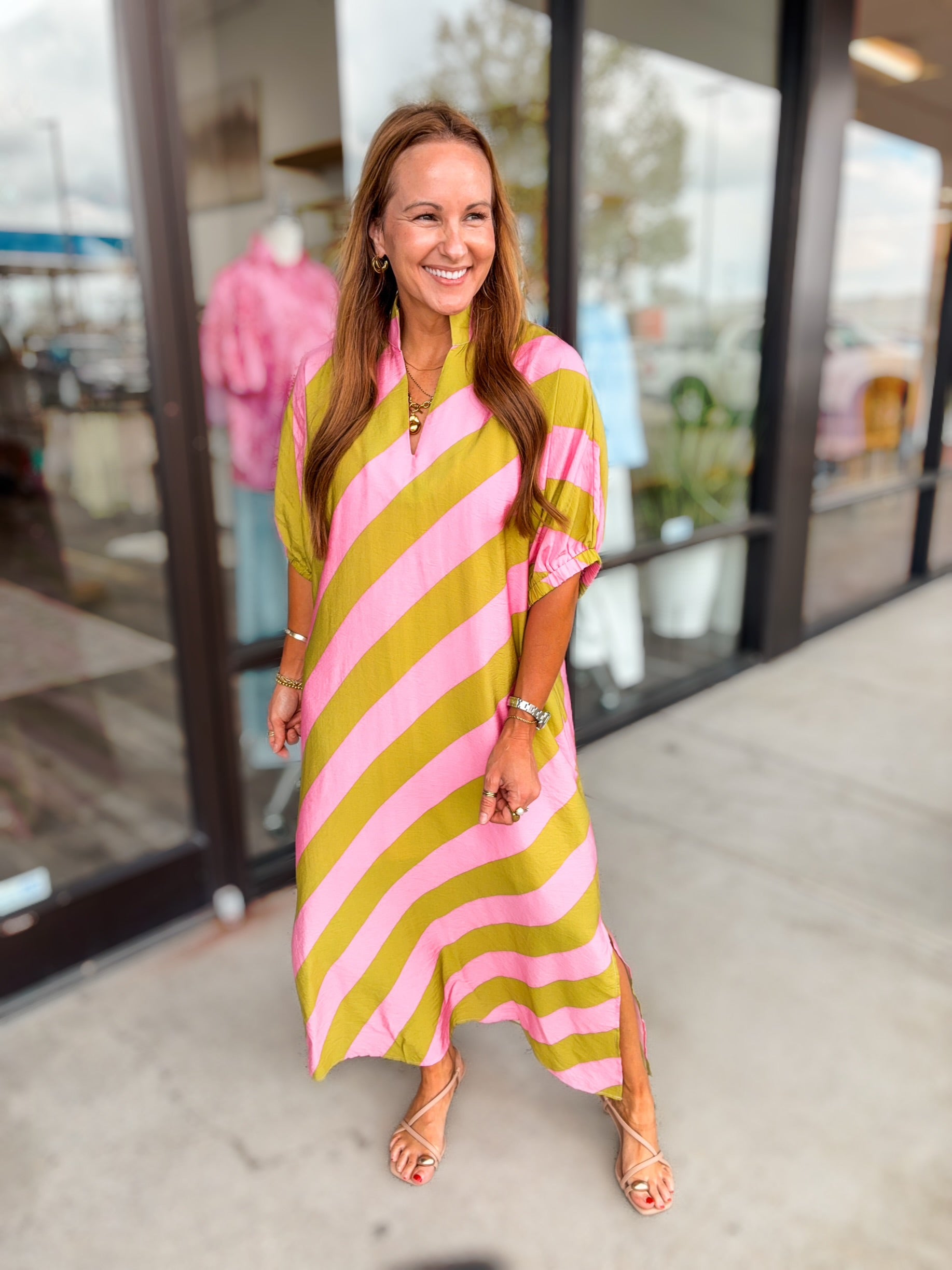 CABANA STRIPE MAXI