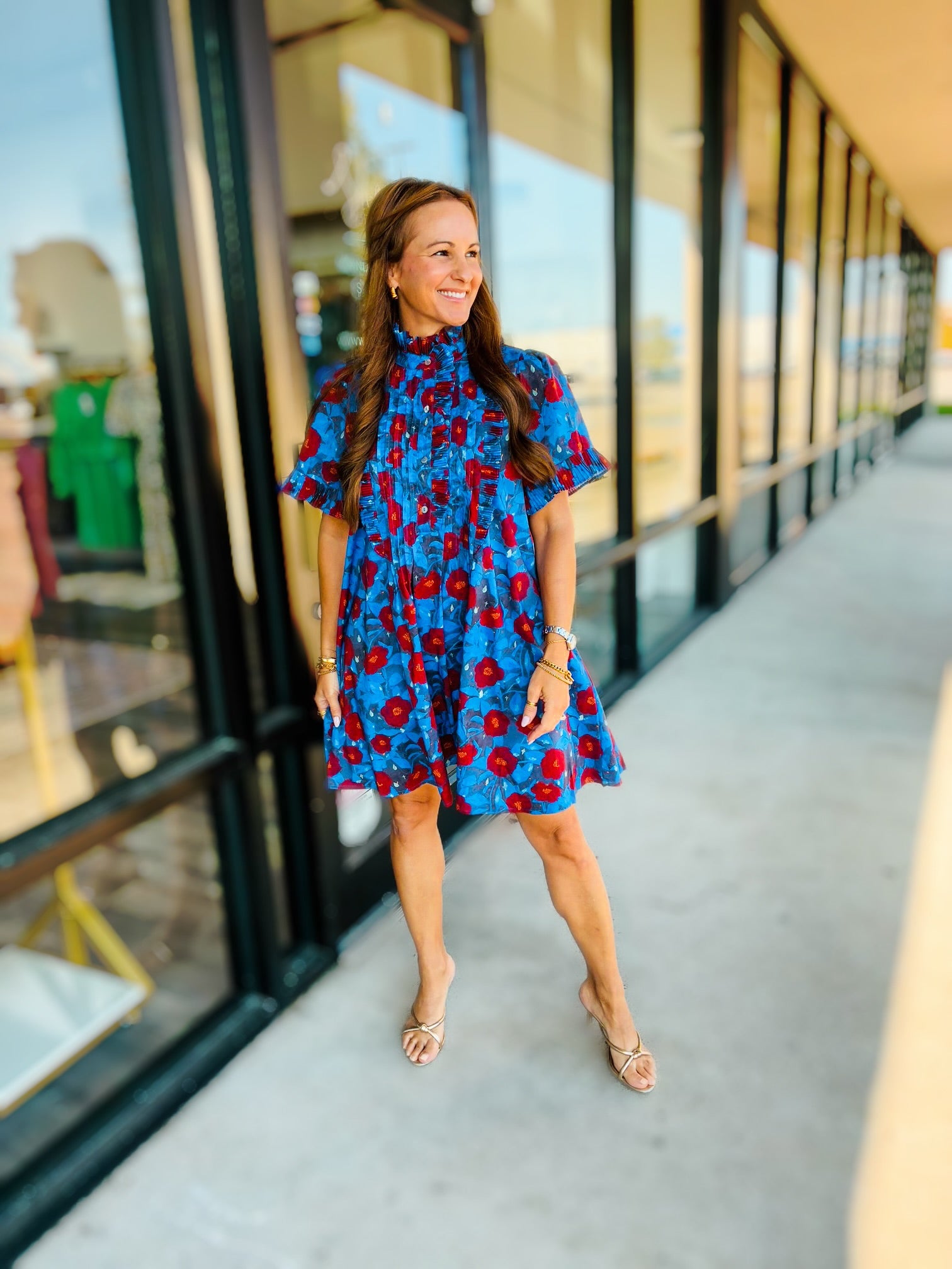 ROYAL RUFFLE DRESS