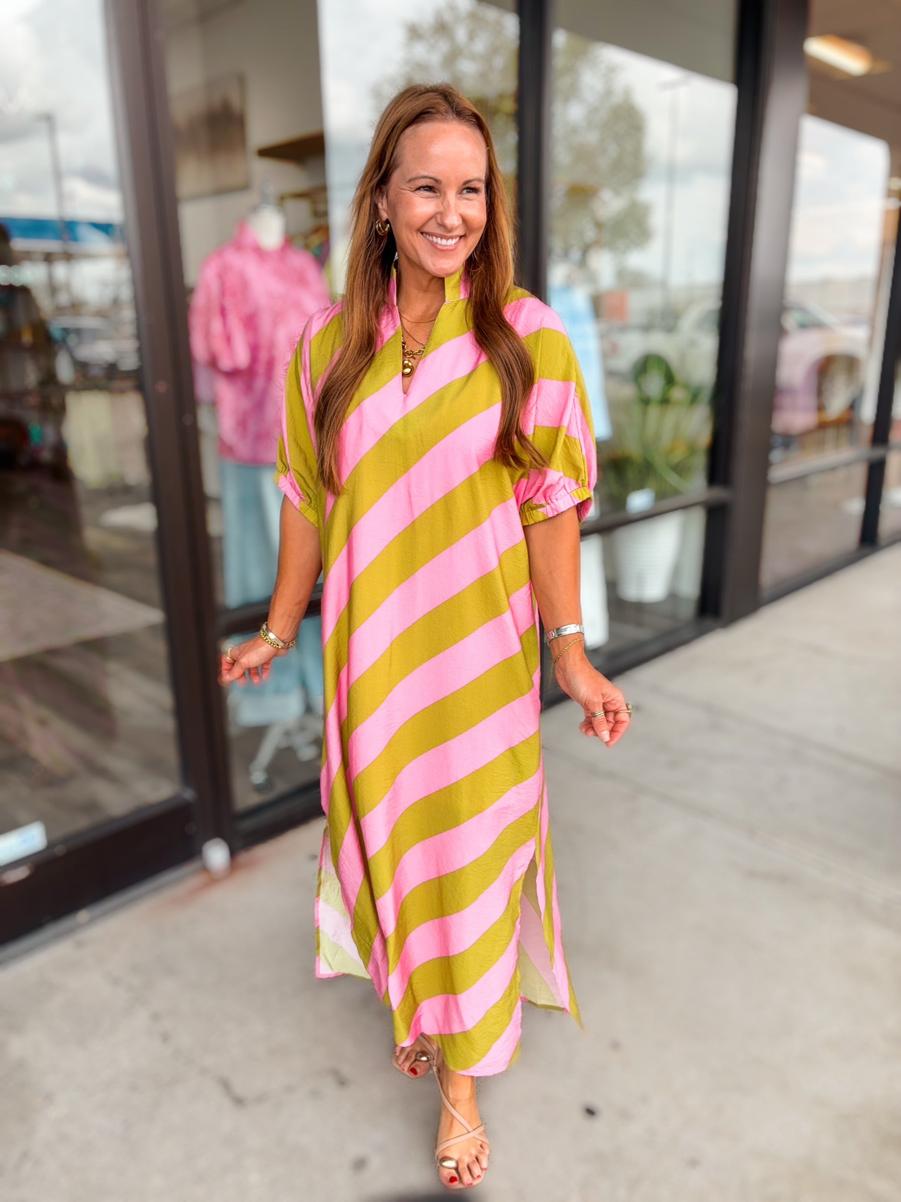CABANA STRIPE MAXI