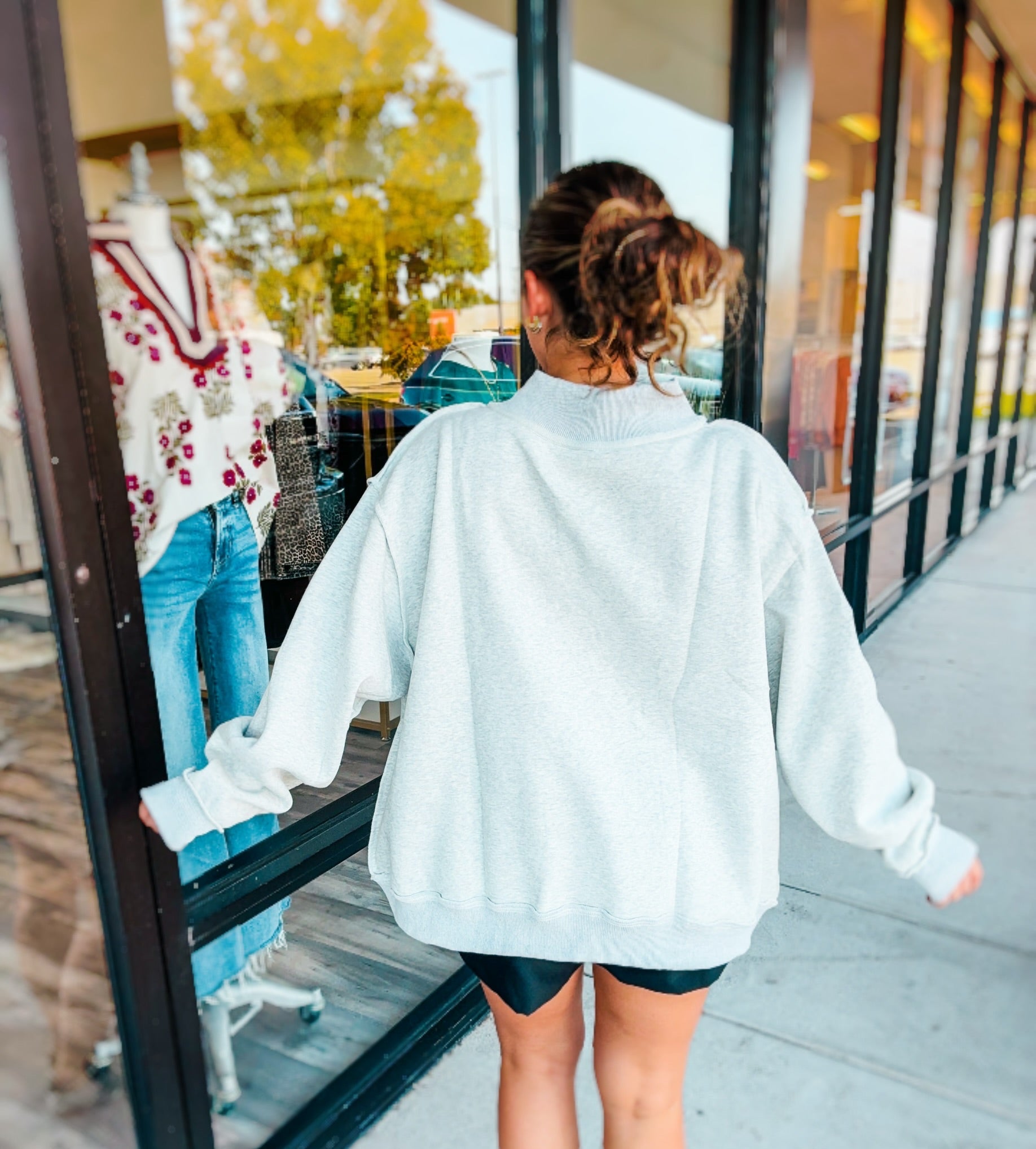 DOUBLE TAKE SWEATSHIRT