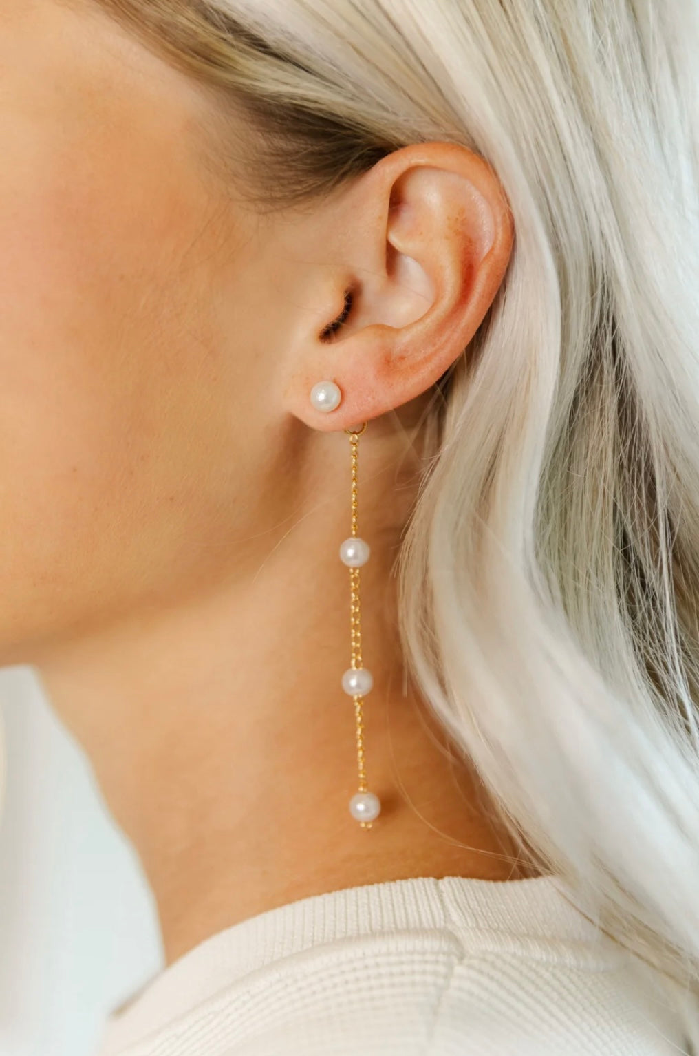 PARKER PEARL EARRINGS