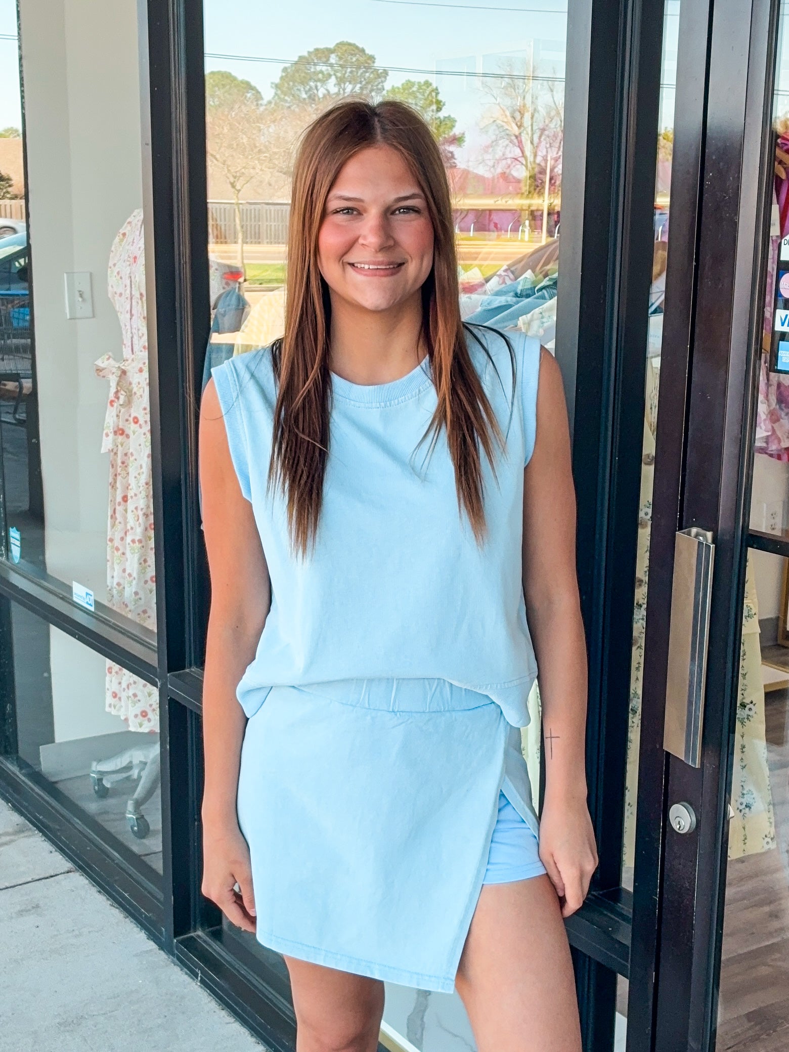 OUT FOR THE DAY SKORT SET