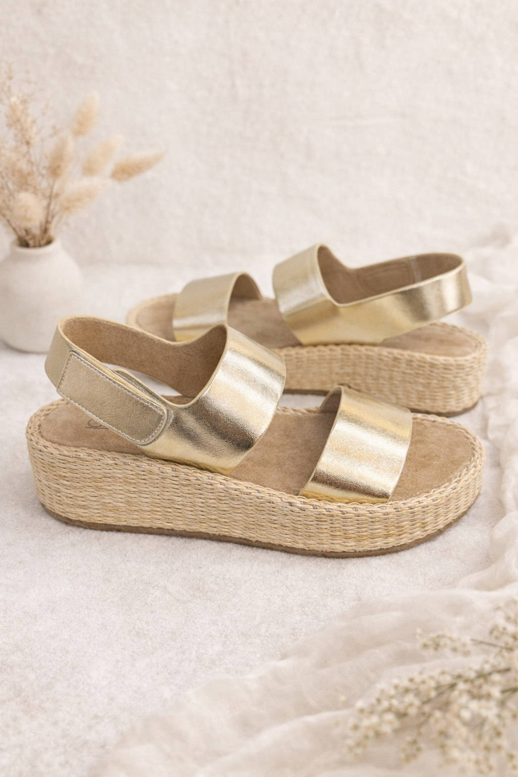 HEATWAVE GOLD SANDAL