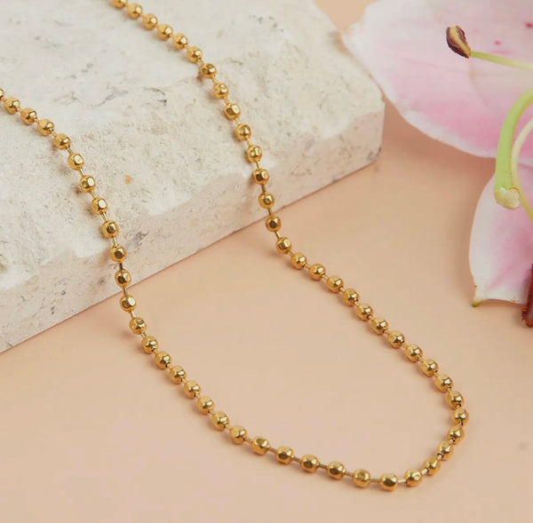 BALL CHAIN NECKLACE