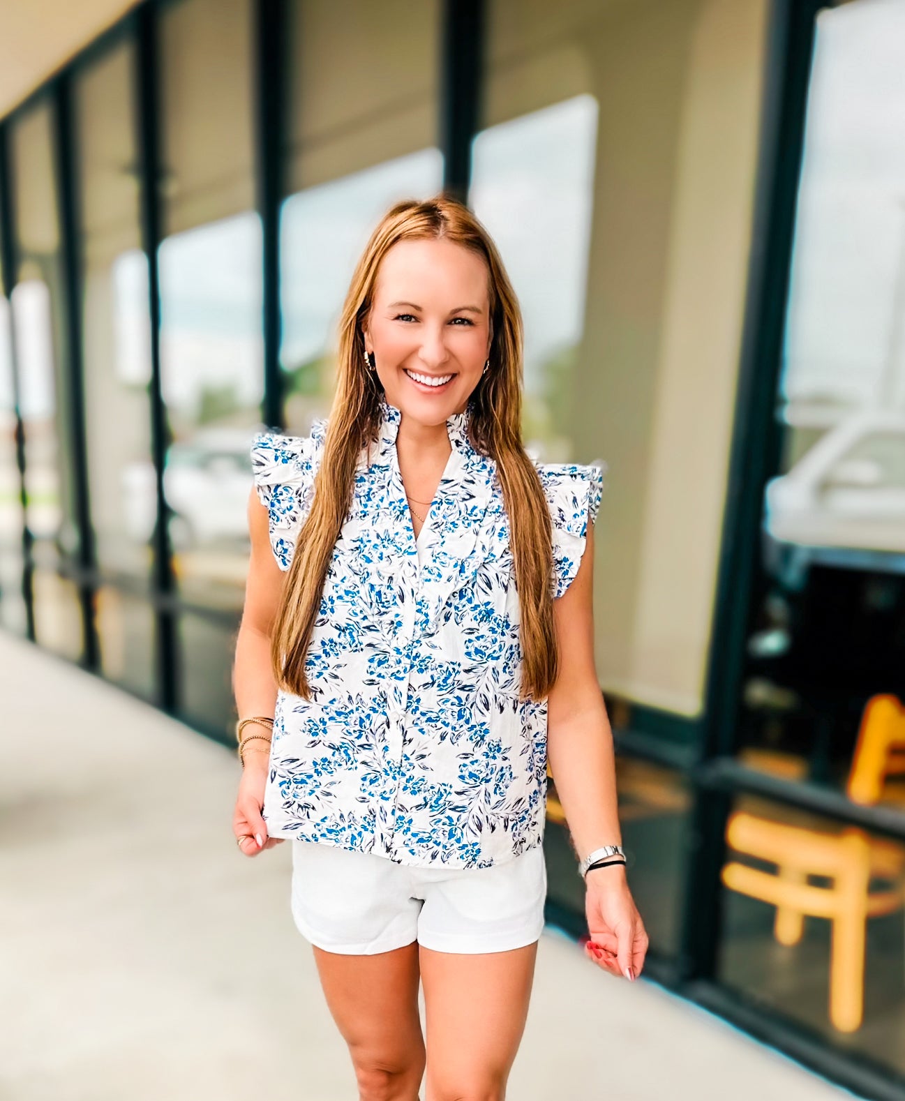 DELILAH RUFFLE TOP