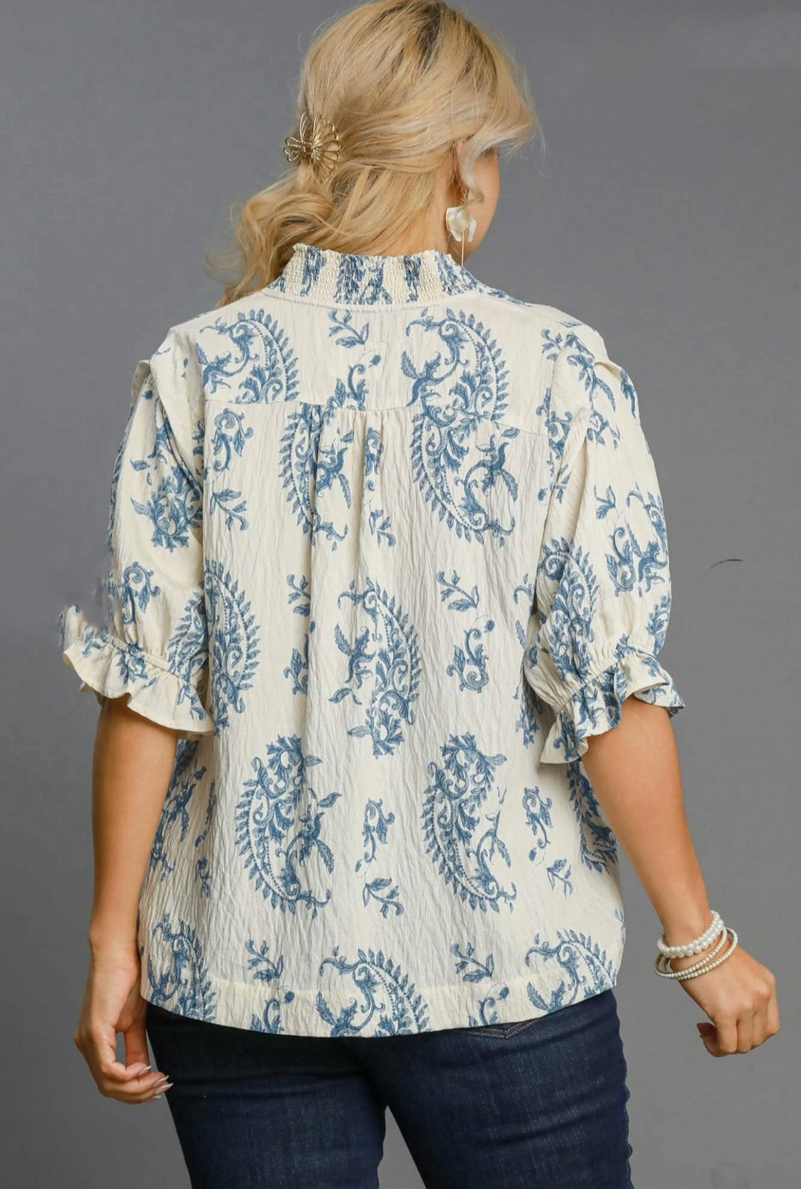 WEEKEND WARRIOR BLOUSE