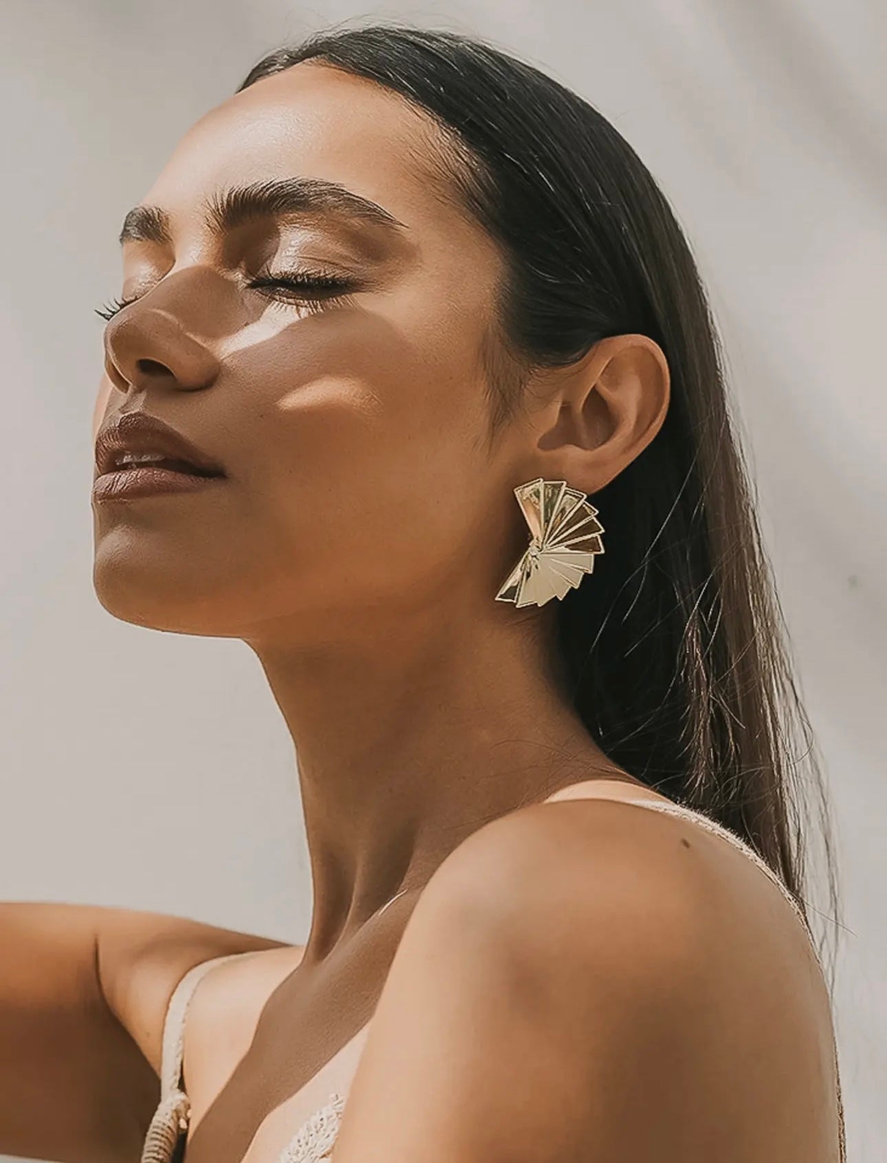 SOLINE FAN EARRING