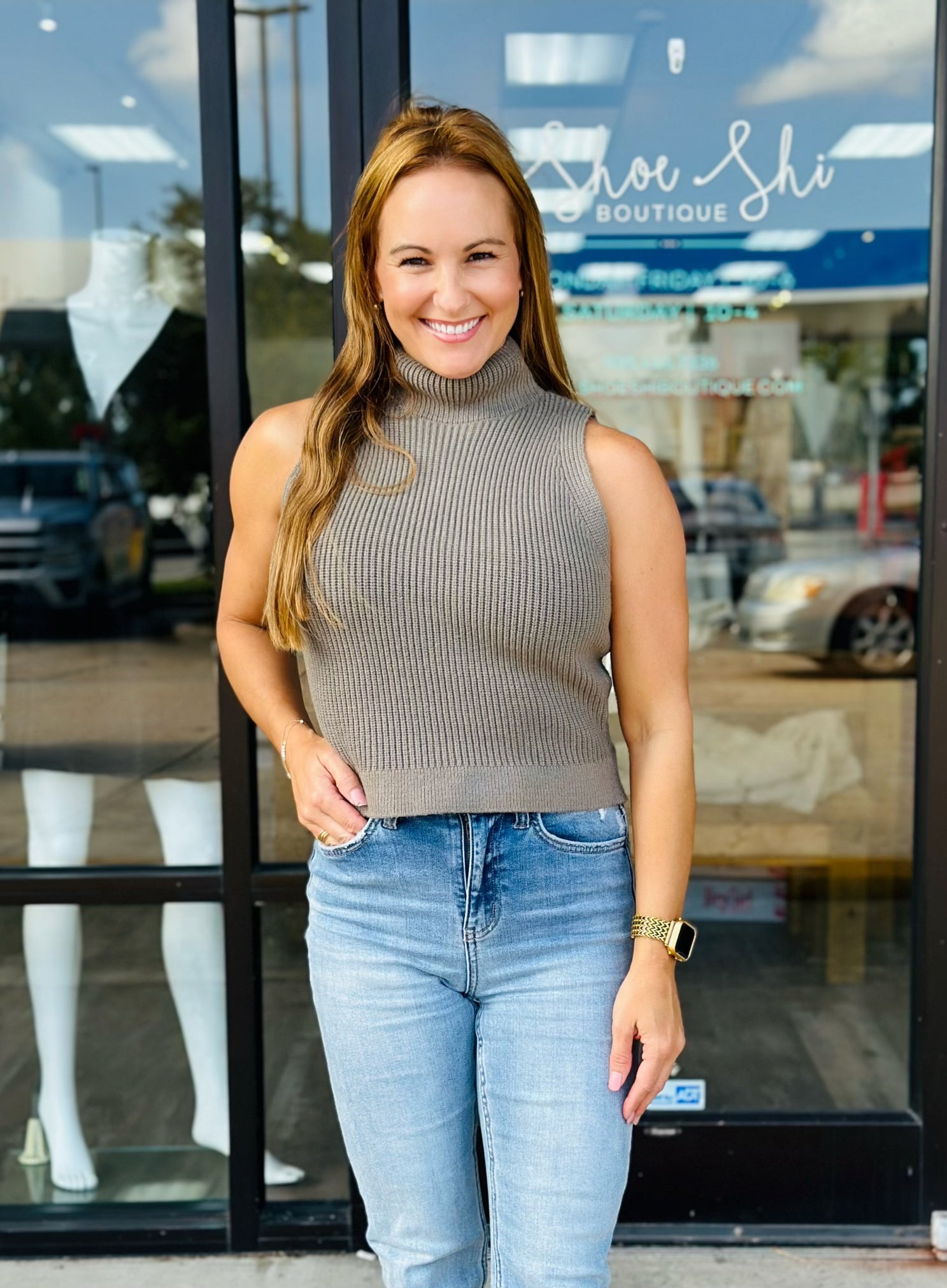 FALL FEELS SWEATER TANK 74R2