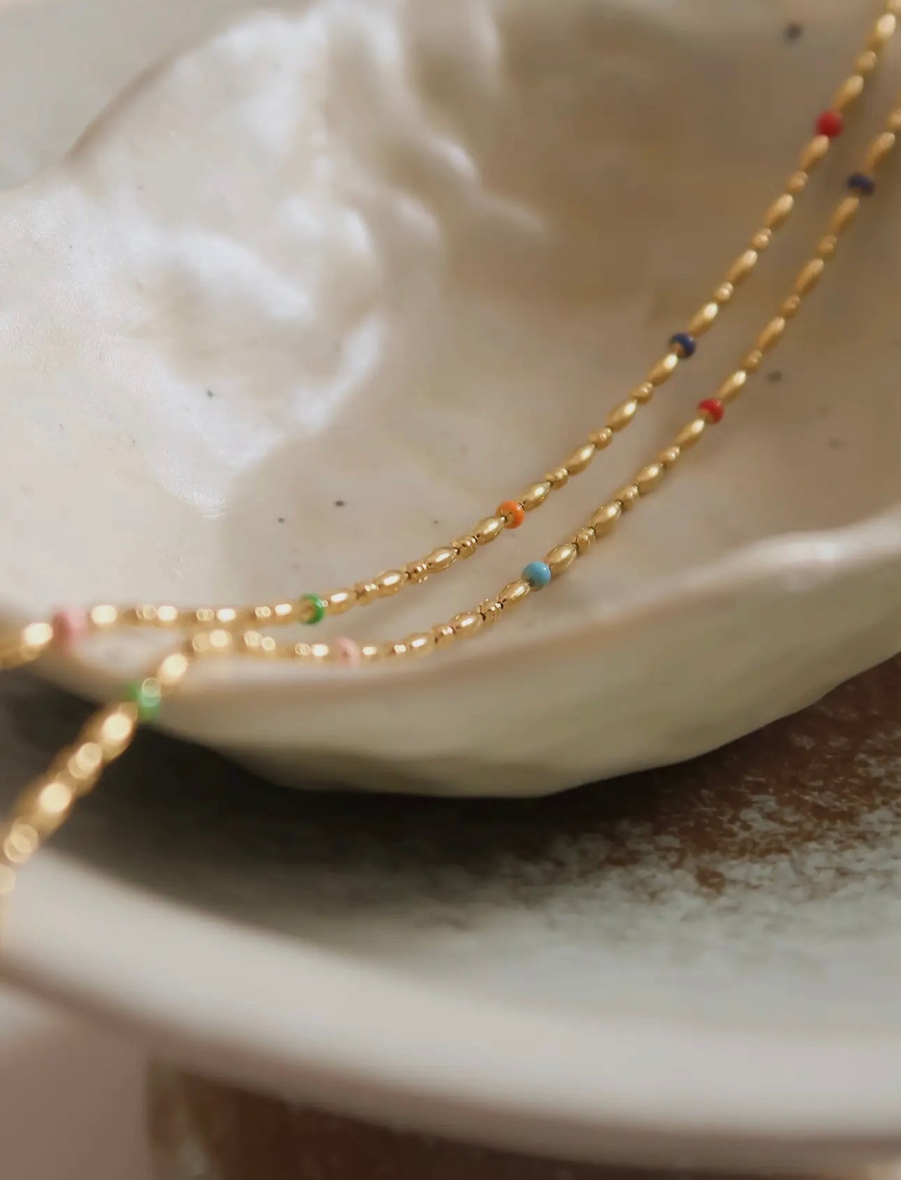 TAVE BEADED NECKLACE