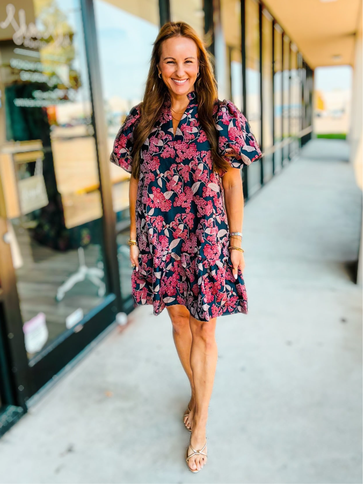 BOLD BLOOMS DRESS