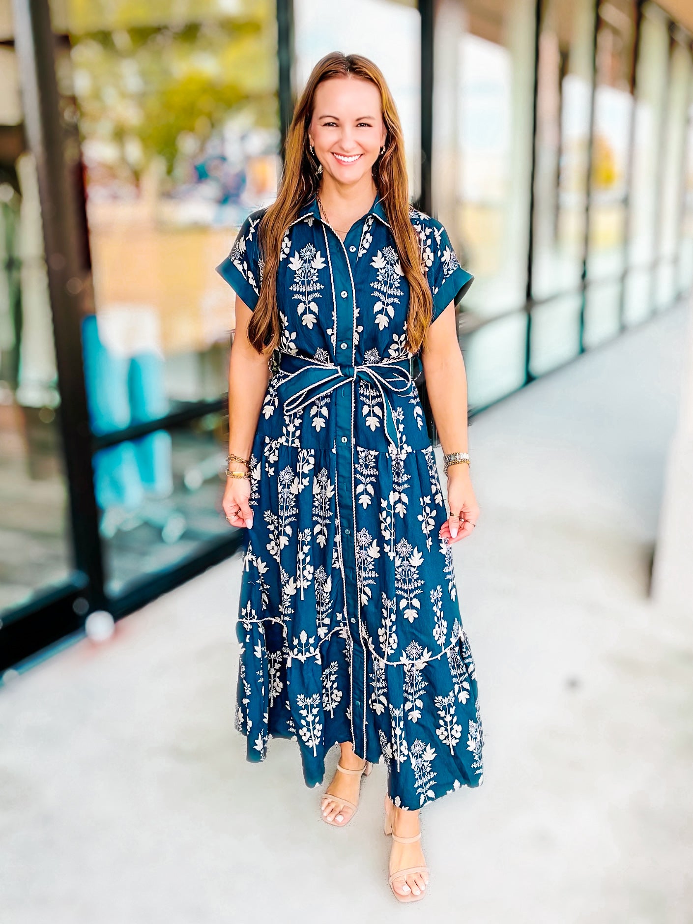 MOONLIT FLORA DRESS