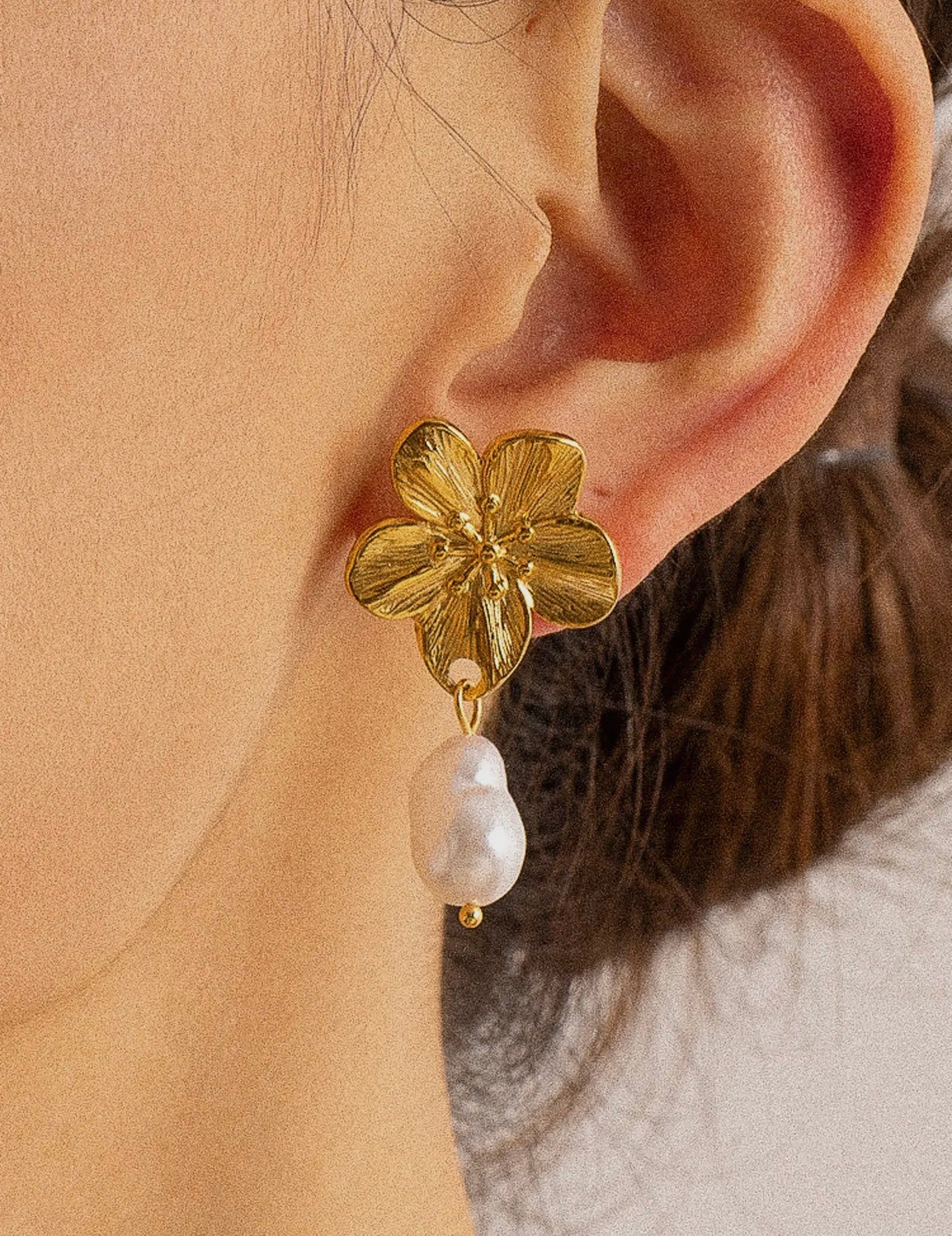 CYPRESS FLOWER EARRINGS