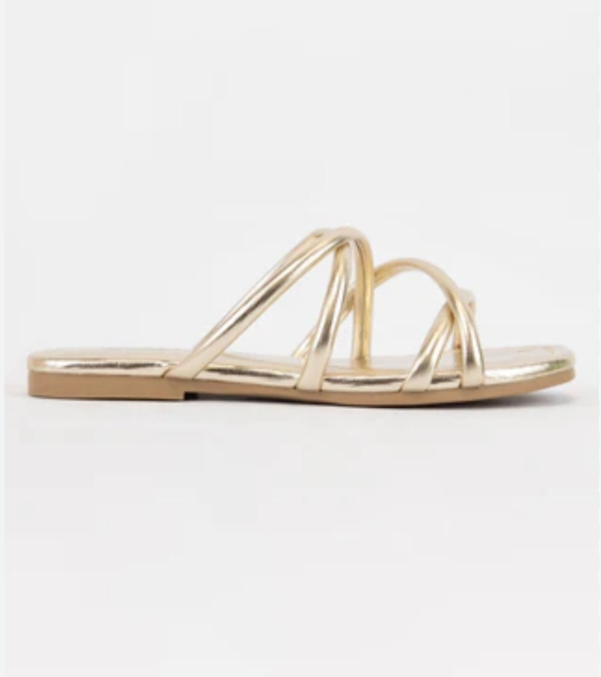 EASY GLAM GOLD SANDAL