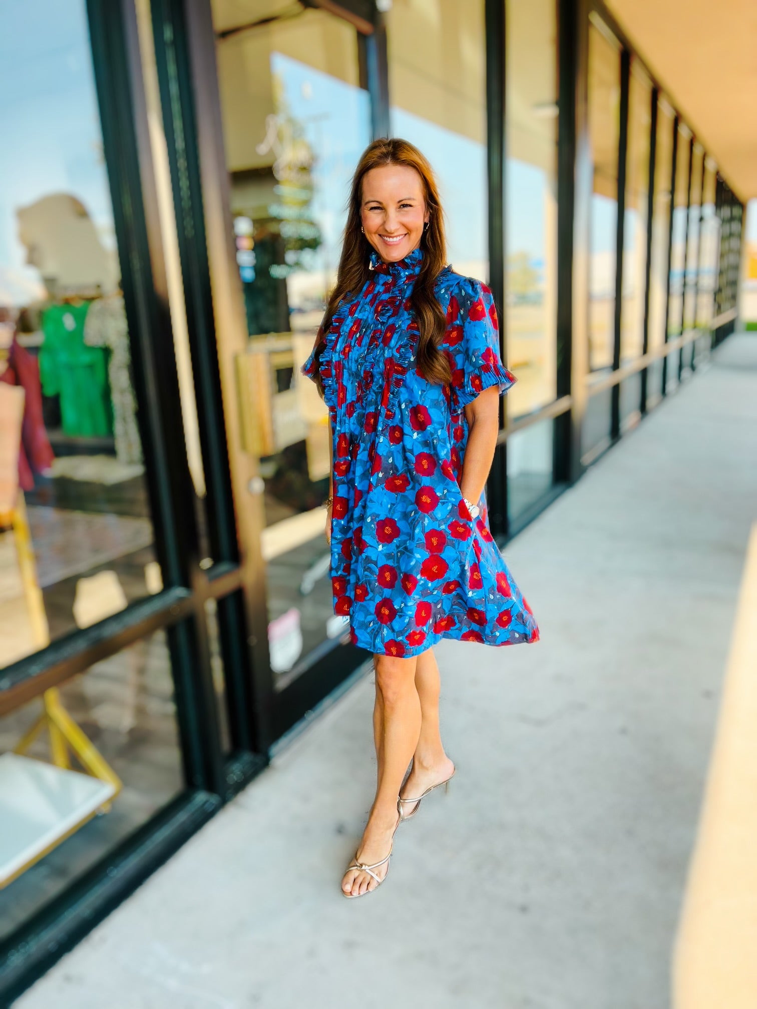 ROYAL RUFFLE DRESS