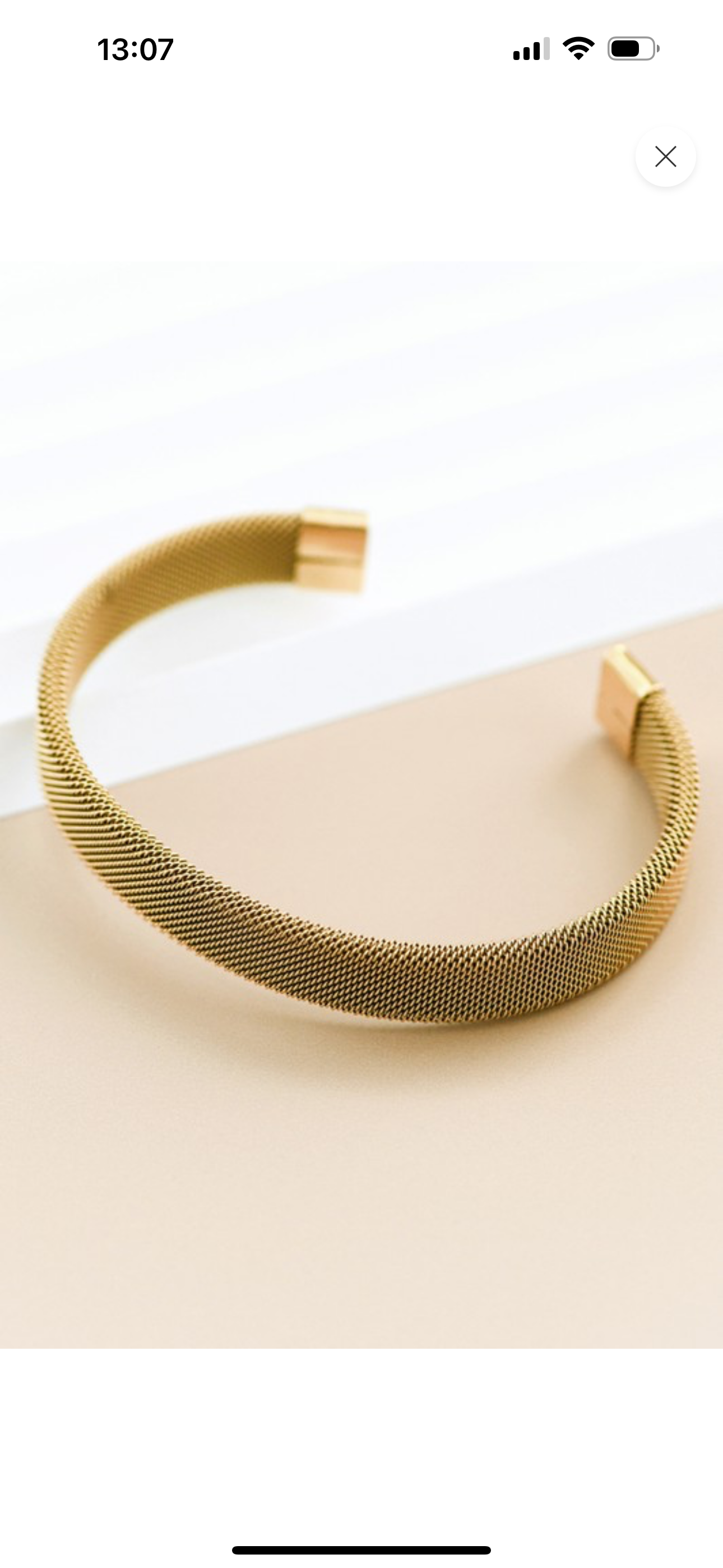 MESH CUFF BRACELET