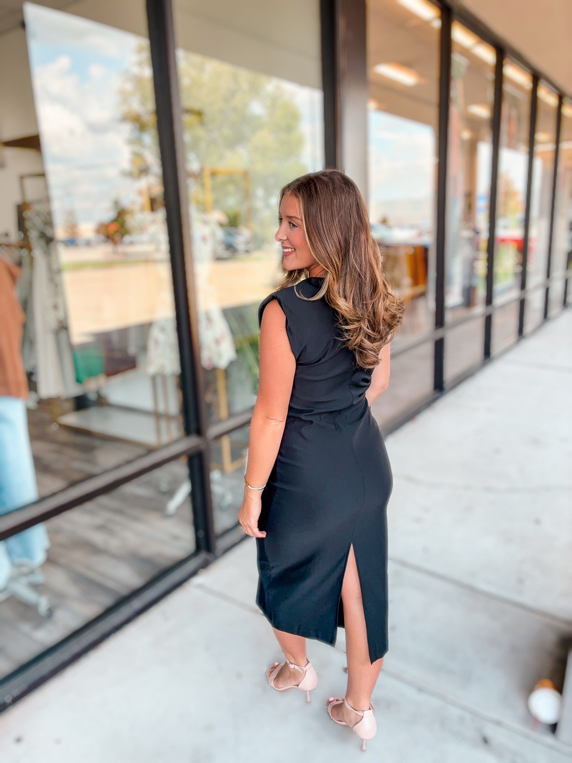 CRIMSON ALLURE DRESS