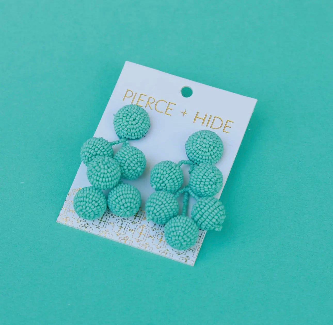 BEADED BAUBLE EARRING