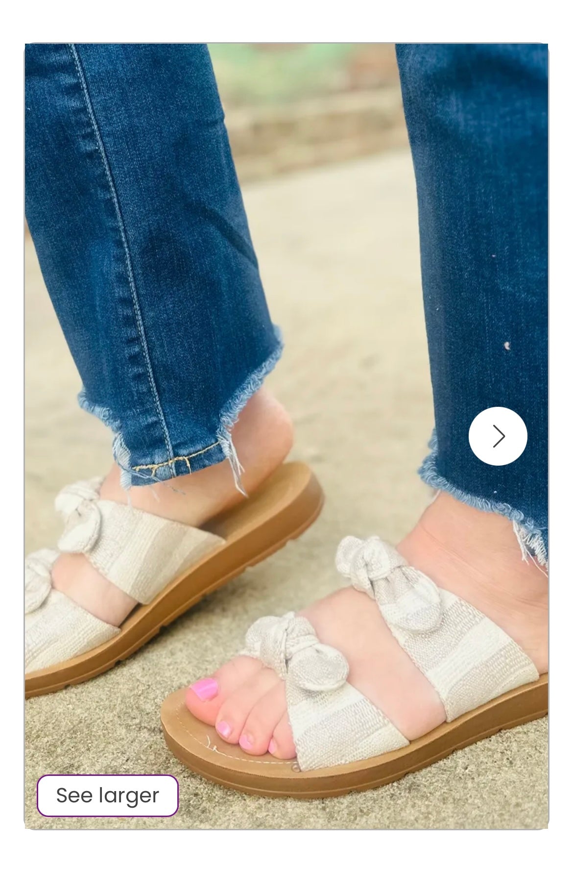 TAKE A BOW SANDAL
