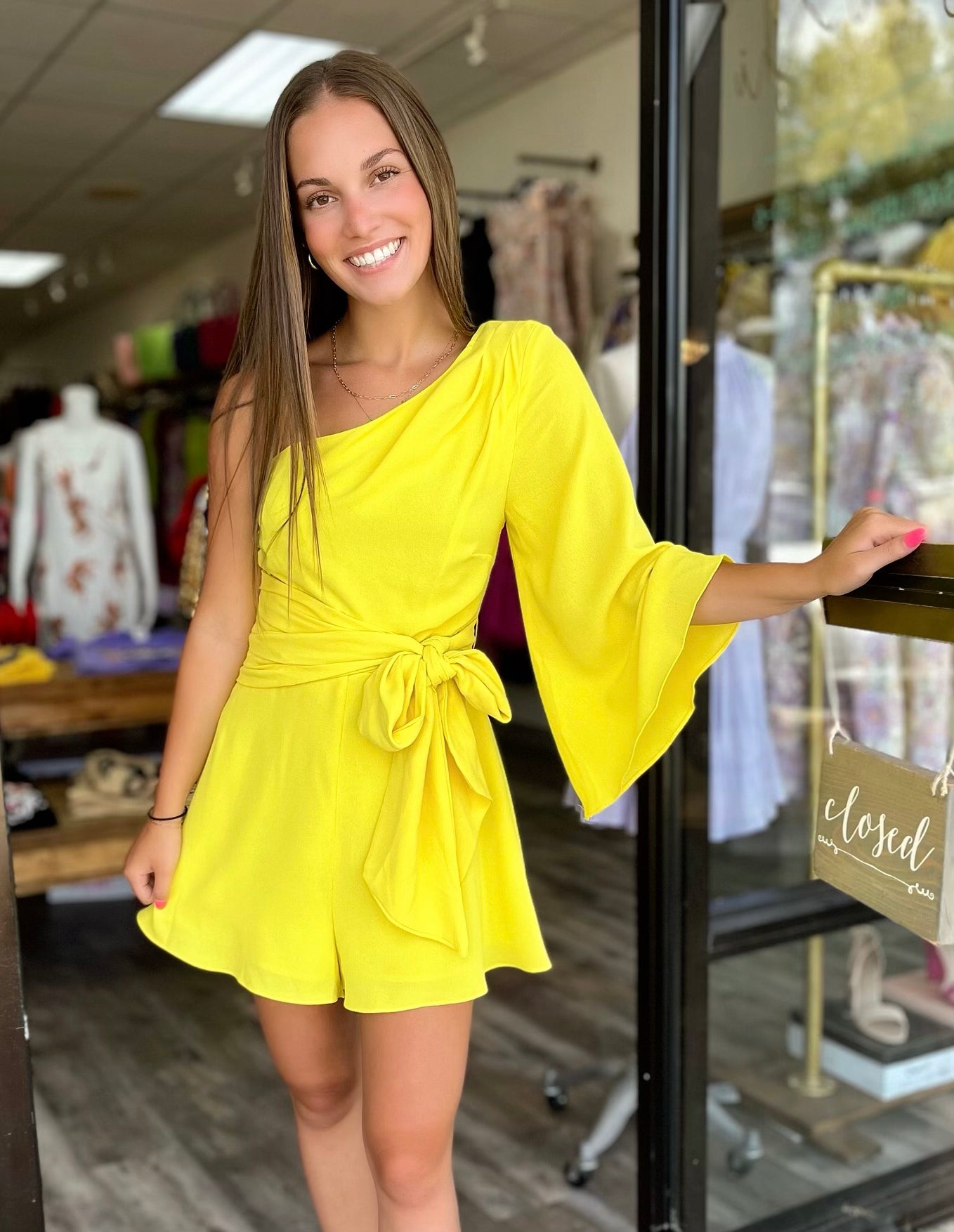 GO WITH IT ROMPER 1348