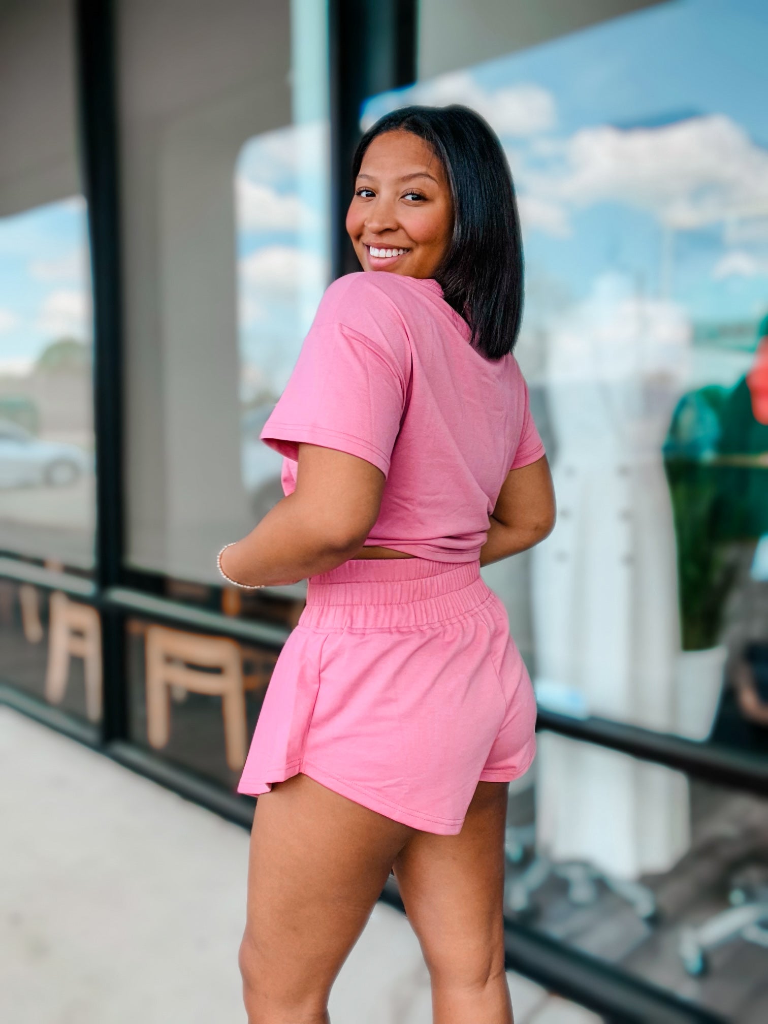 BLOSSOM SKORT SET