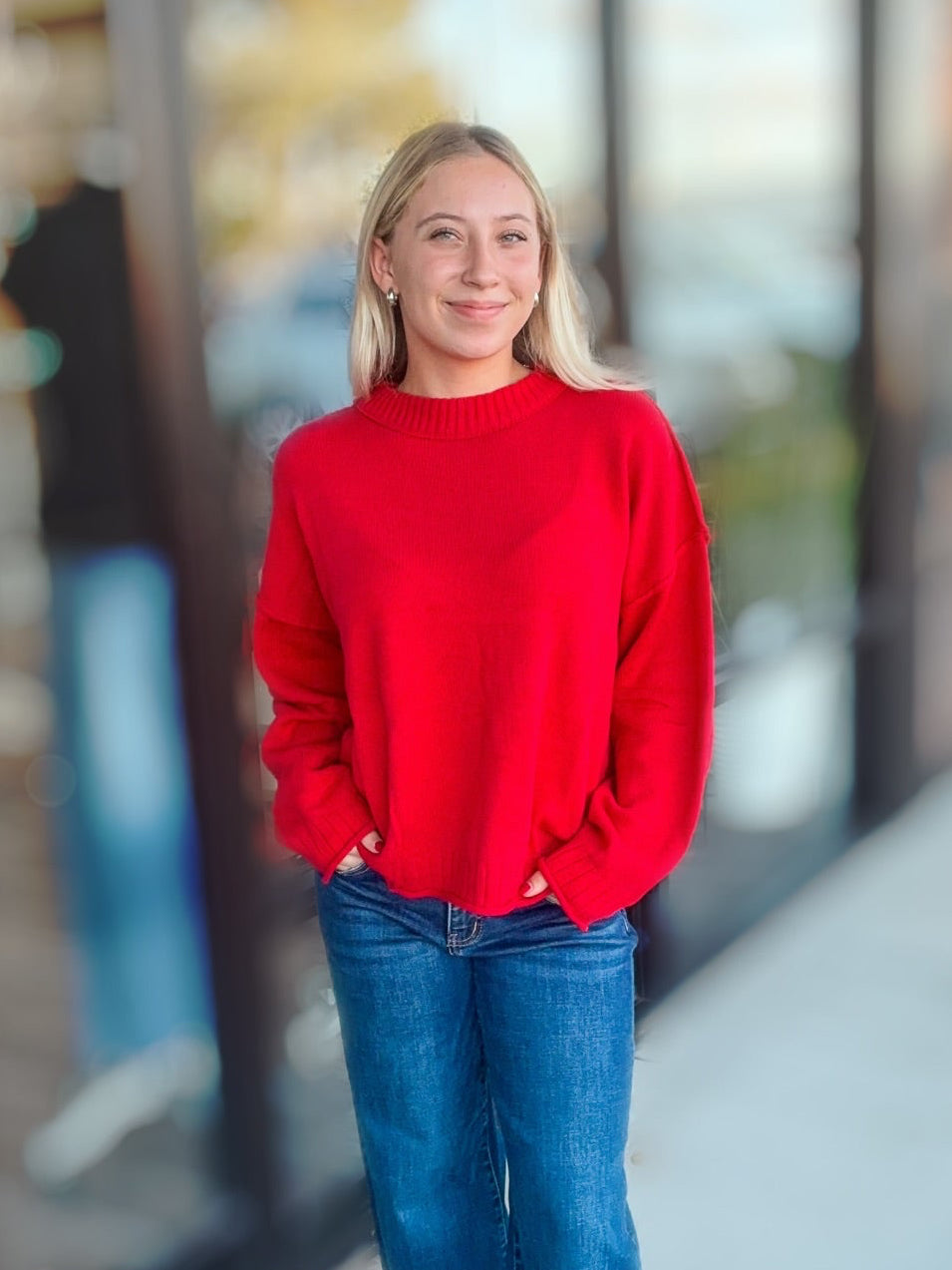 PEPPERMINT LATTE SWEATER