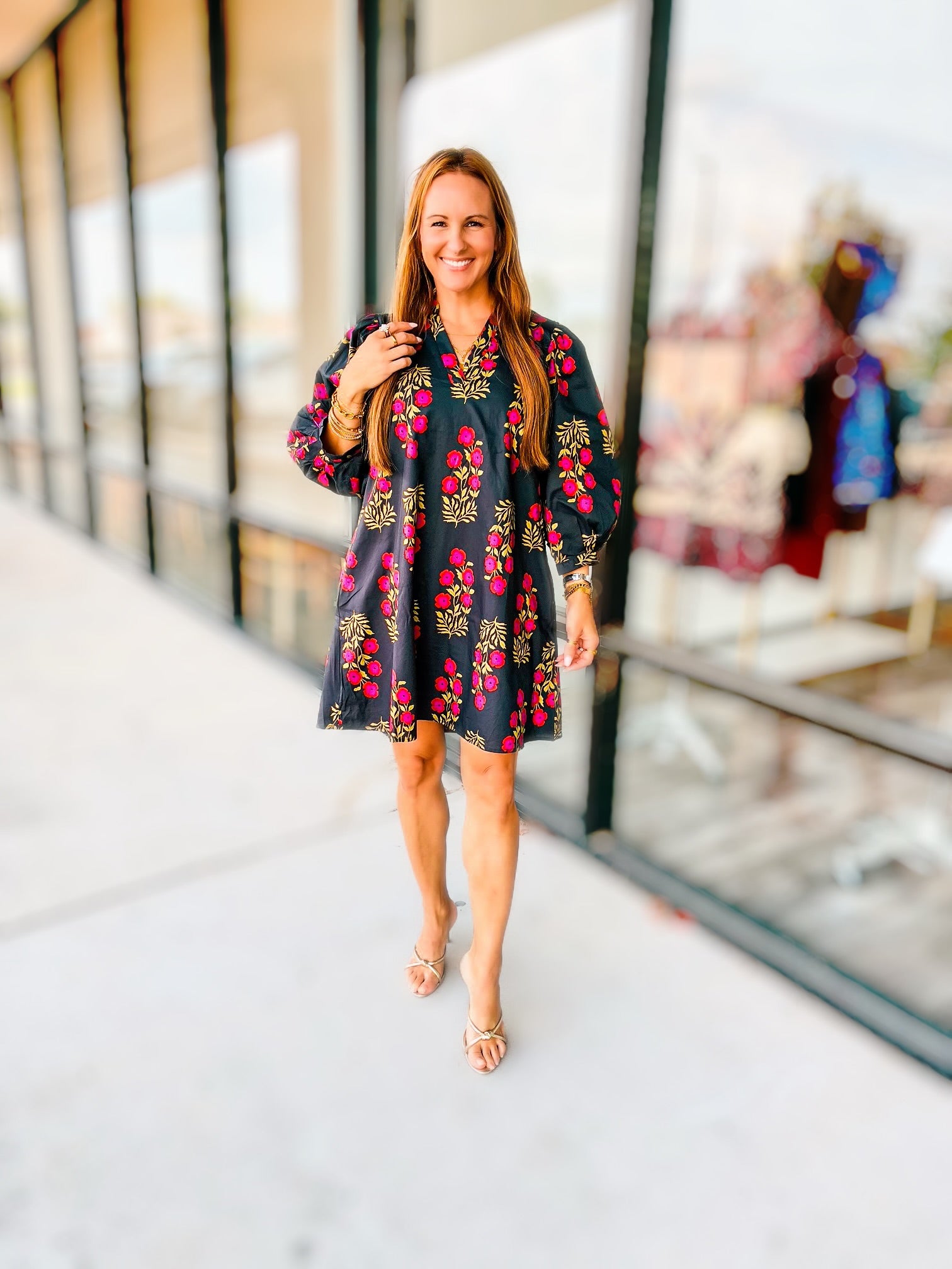 EVENING EMBER DRESS