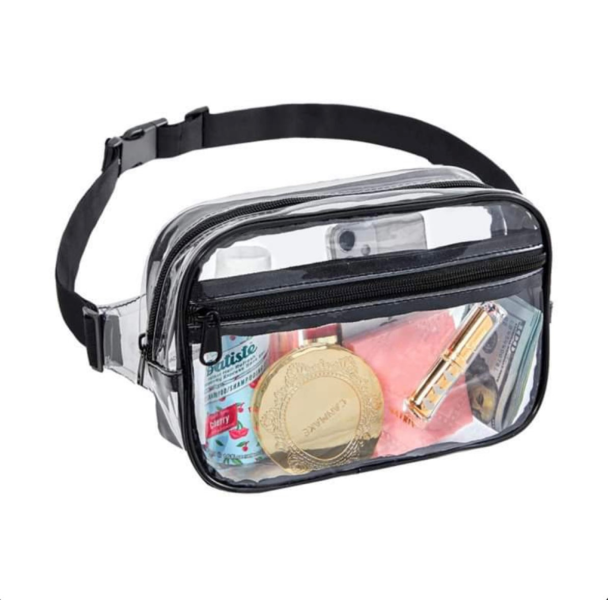 CLEAR BELT BAG