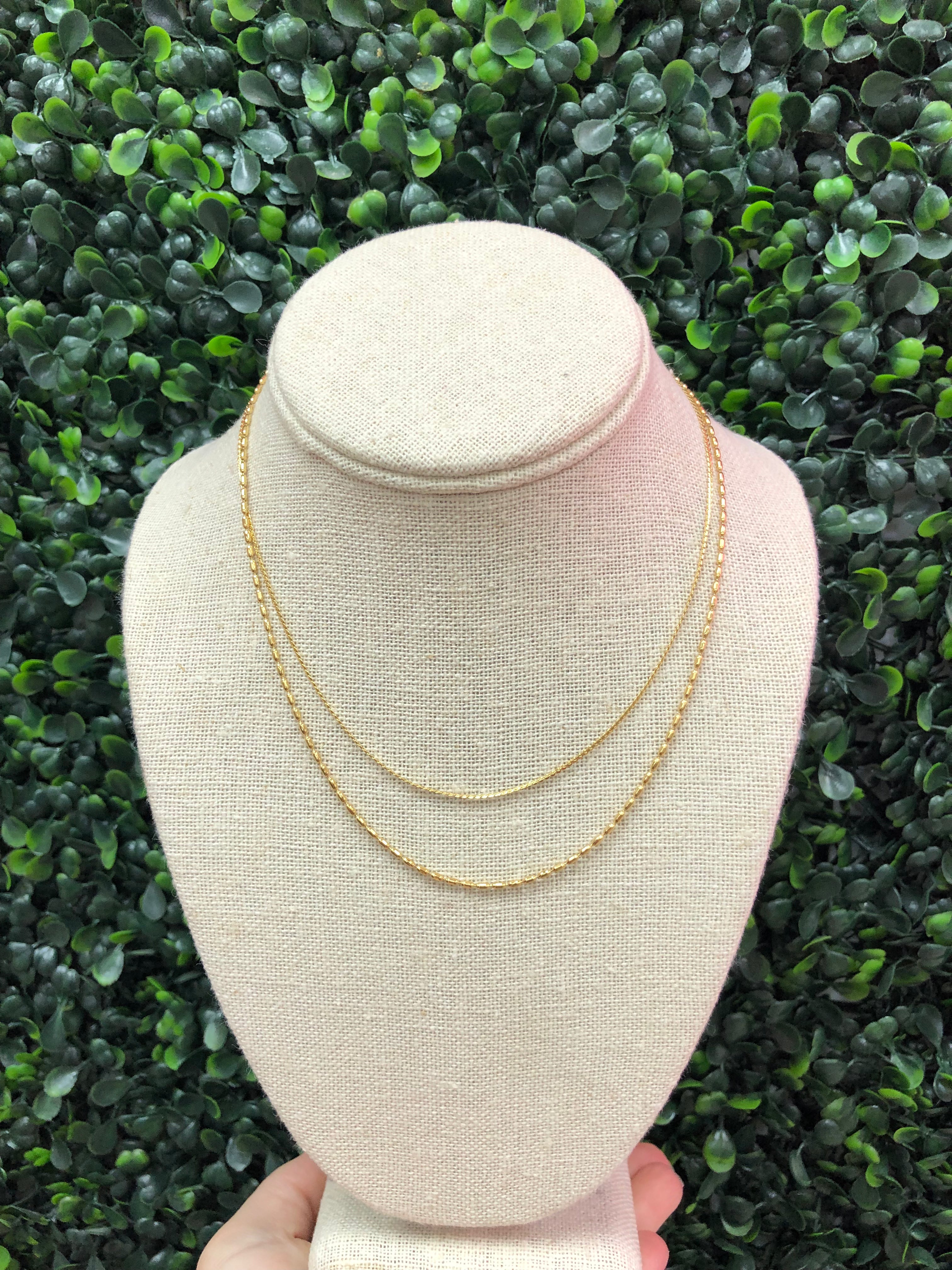 3S BASIC LAYERED NECKLACE