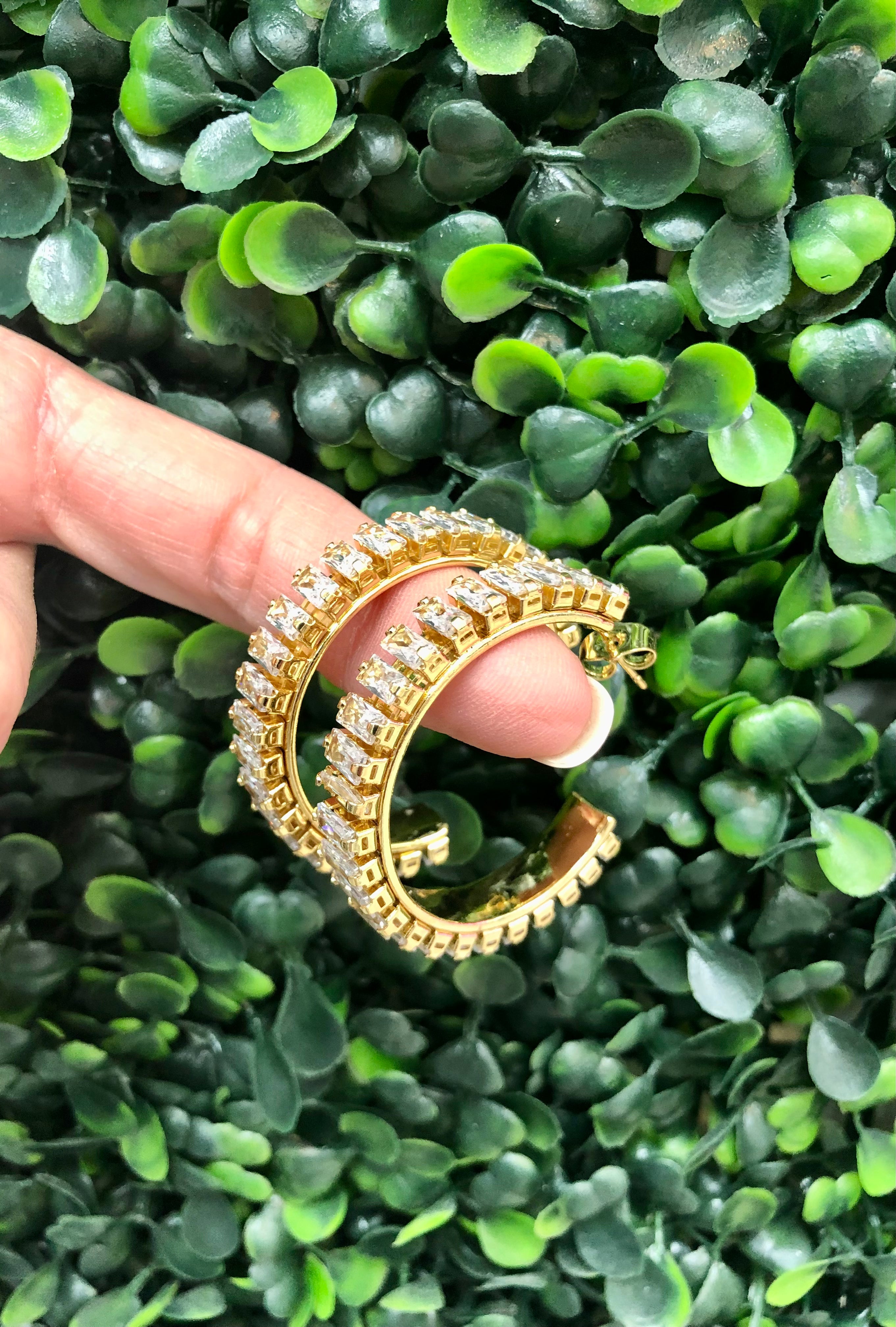 LK FRANCESCA HOOPS