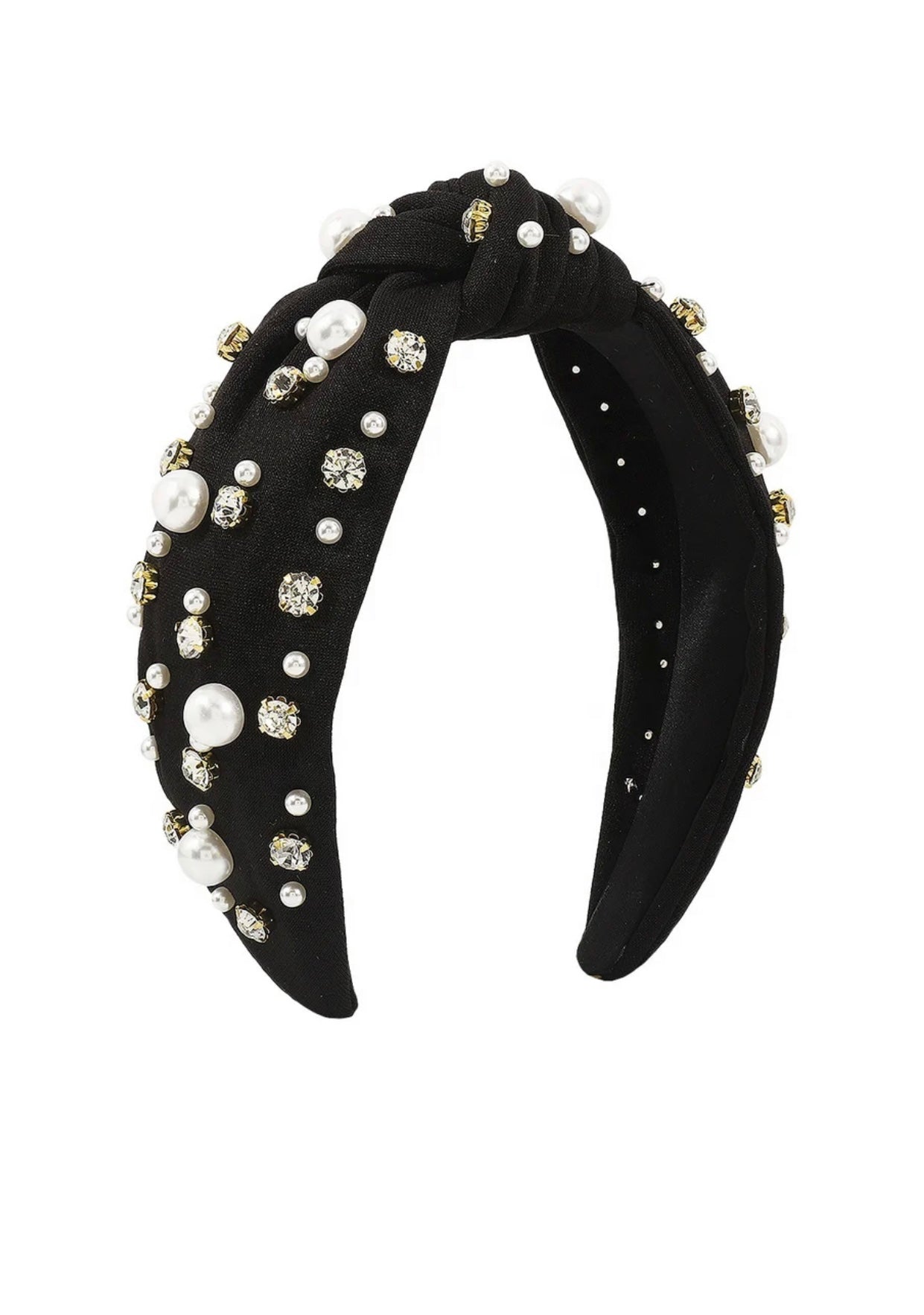 PEARL RHINESTONE HEADBAND