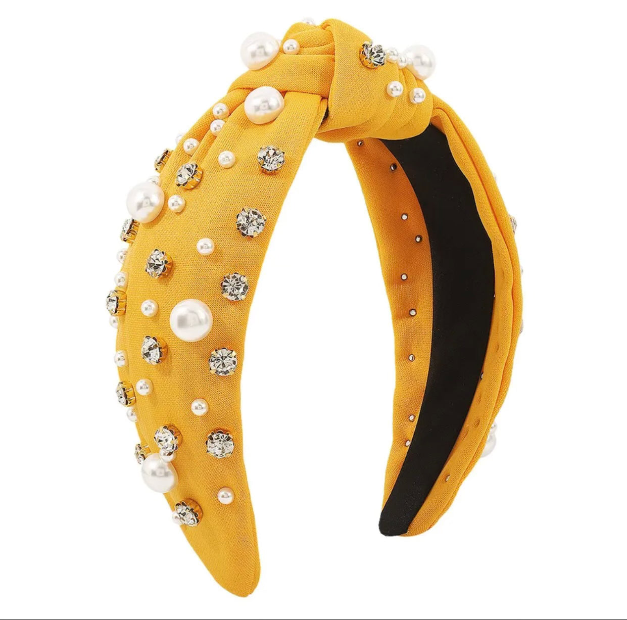 PEARL RHINESTONE HEADBAND