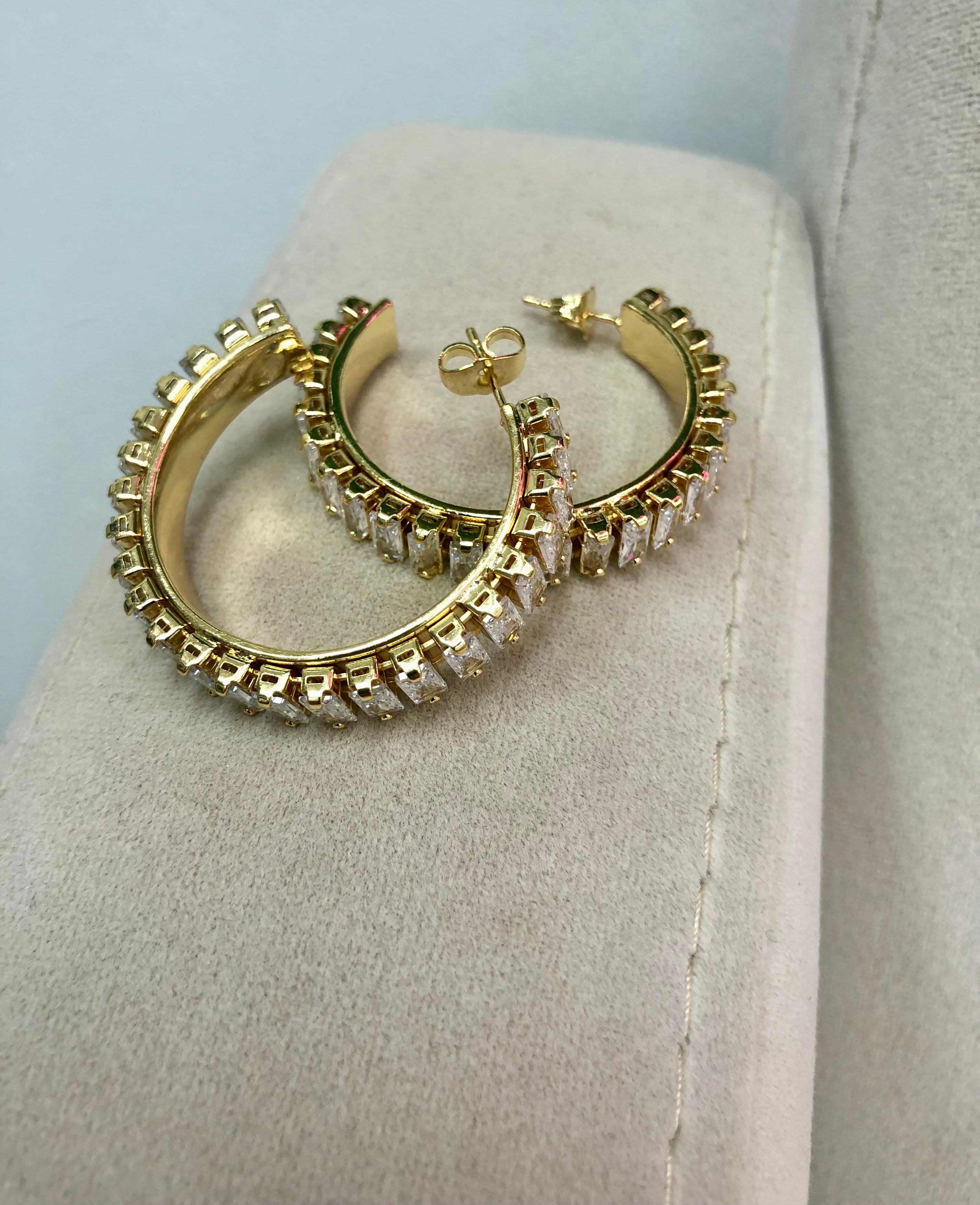 LK FRANCESCA HOOPS
