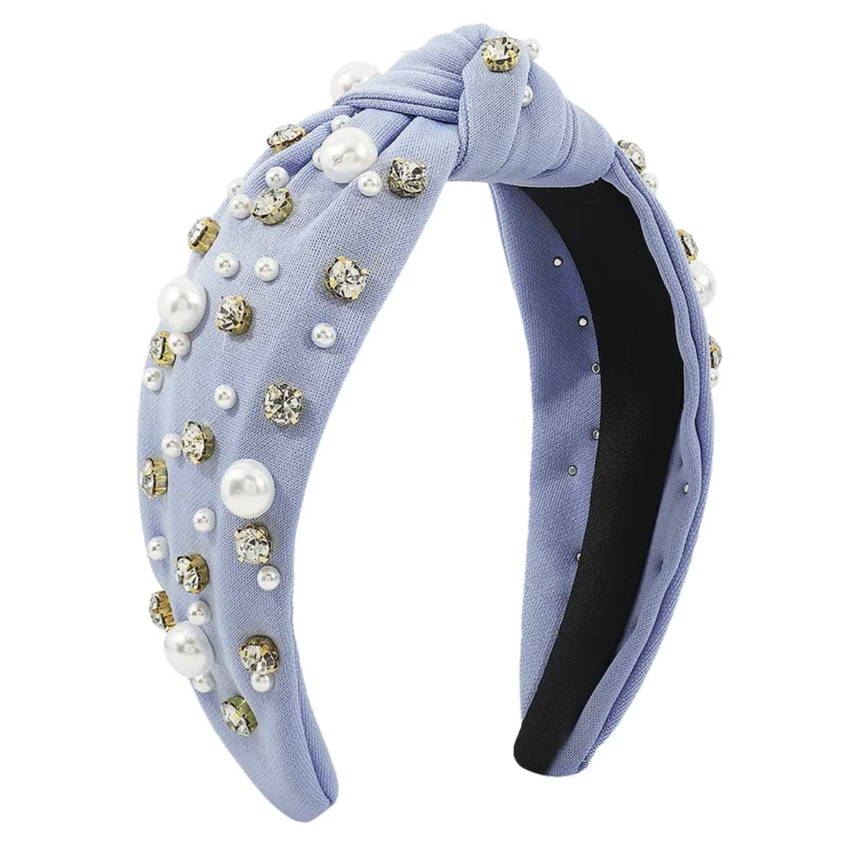 PEARL RHINESTONE HEADBAND